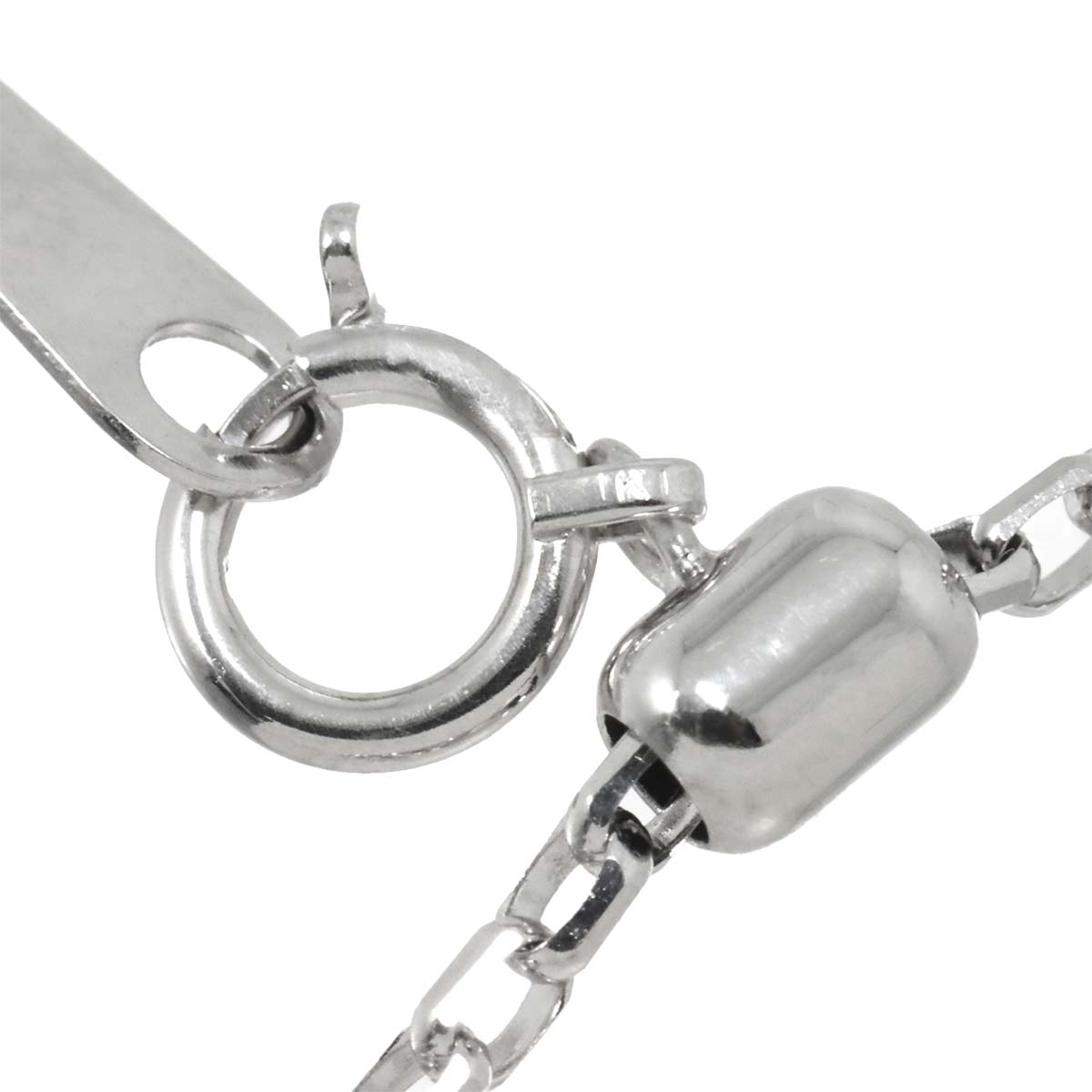 Diamond 1.80ct Necklace 18K WG White Gold 750