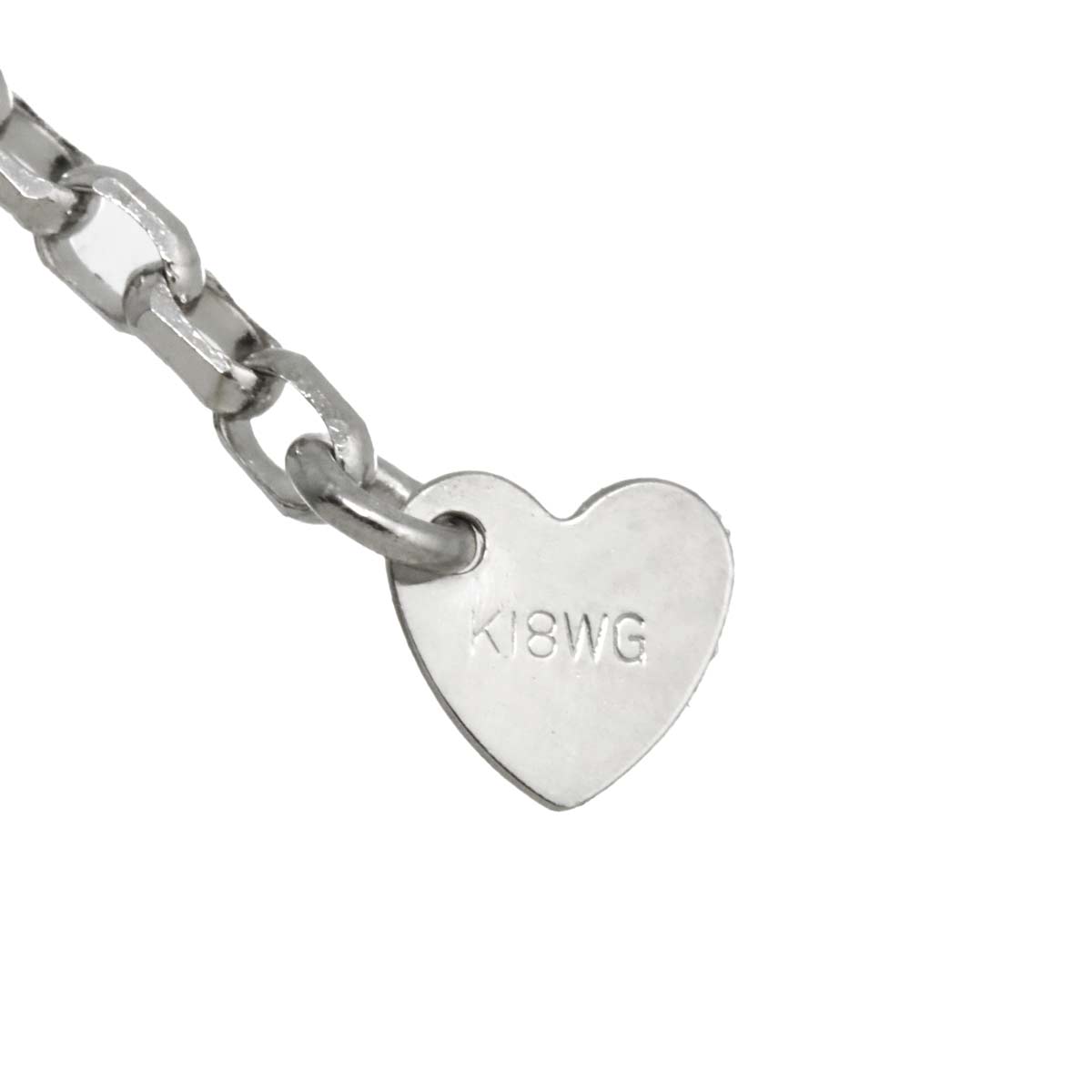 Diamond 1.80ct Necklace 18K WG White Gold 750