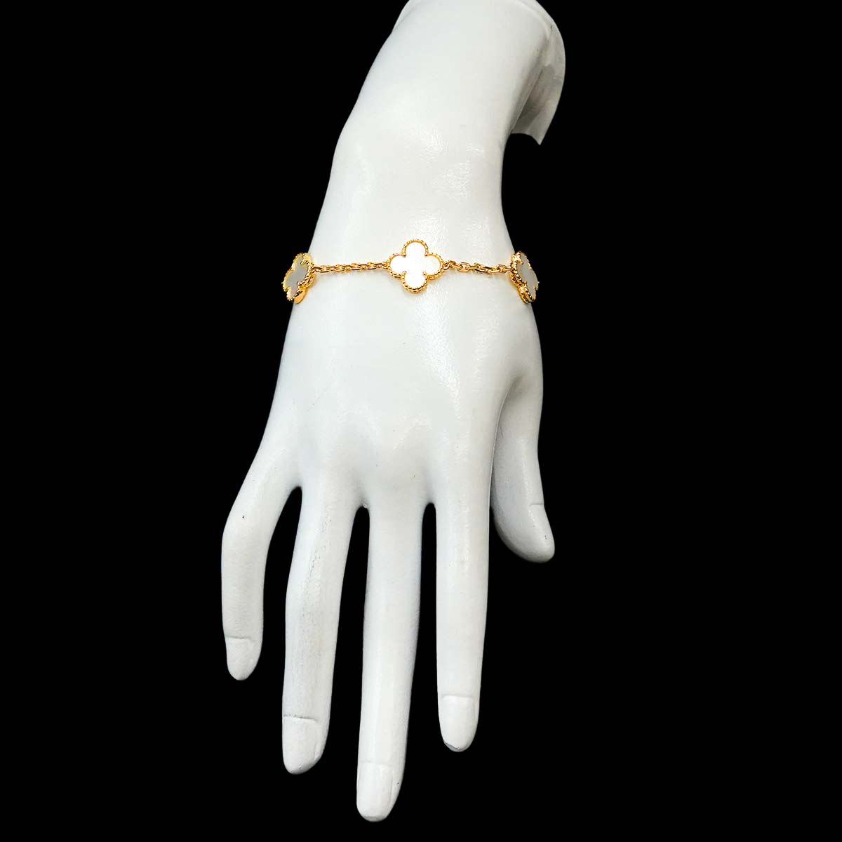 Vintage Alhambra MOP Bracelet 18K YG 750