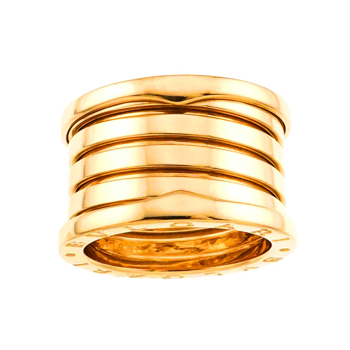 B-ZERO1 5 Band Ring 18K YG 750 Size53 6(US)