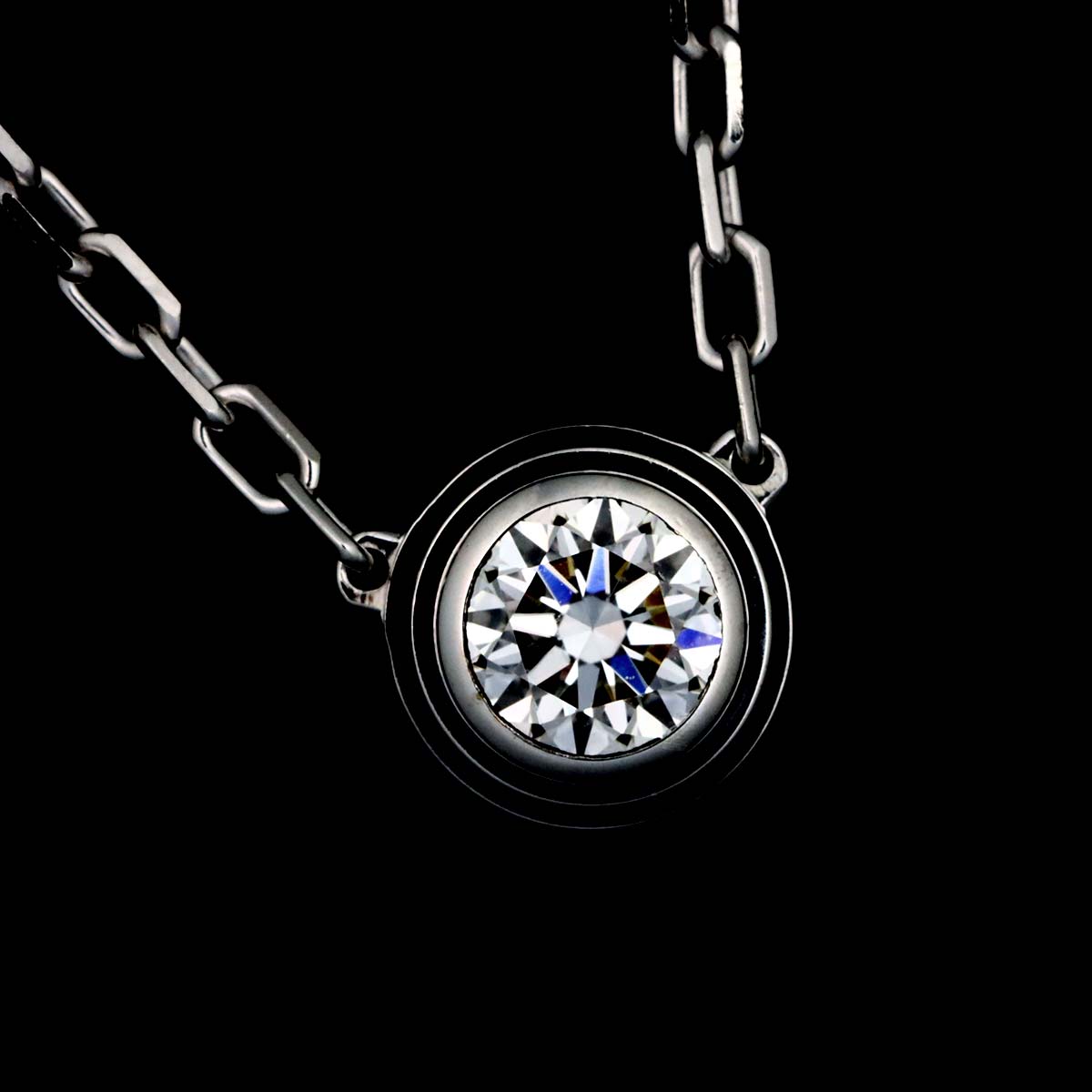 d Amour Diamond LM Necklace 18K WG 750