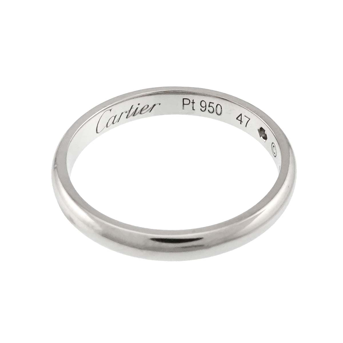 1895 Classic Diamond 1P Ring Pt Platinum size47 4(US)