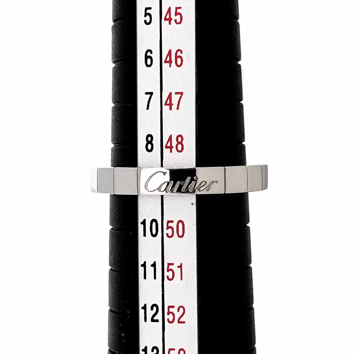 Laniere Ring 18K White Gold 750 Size49 4.75-5(US)