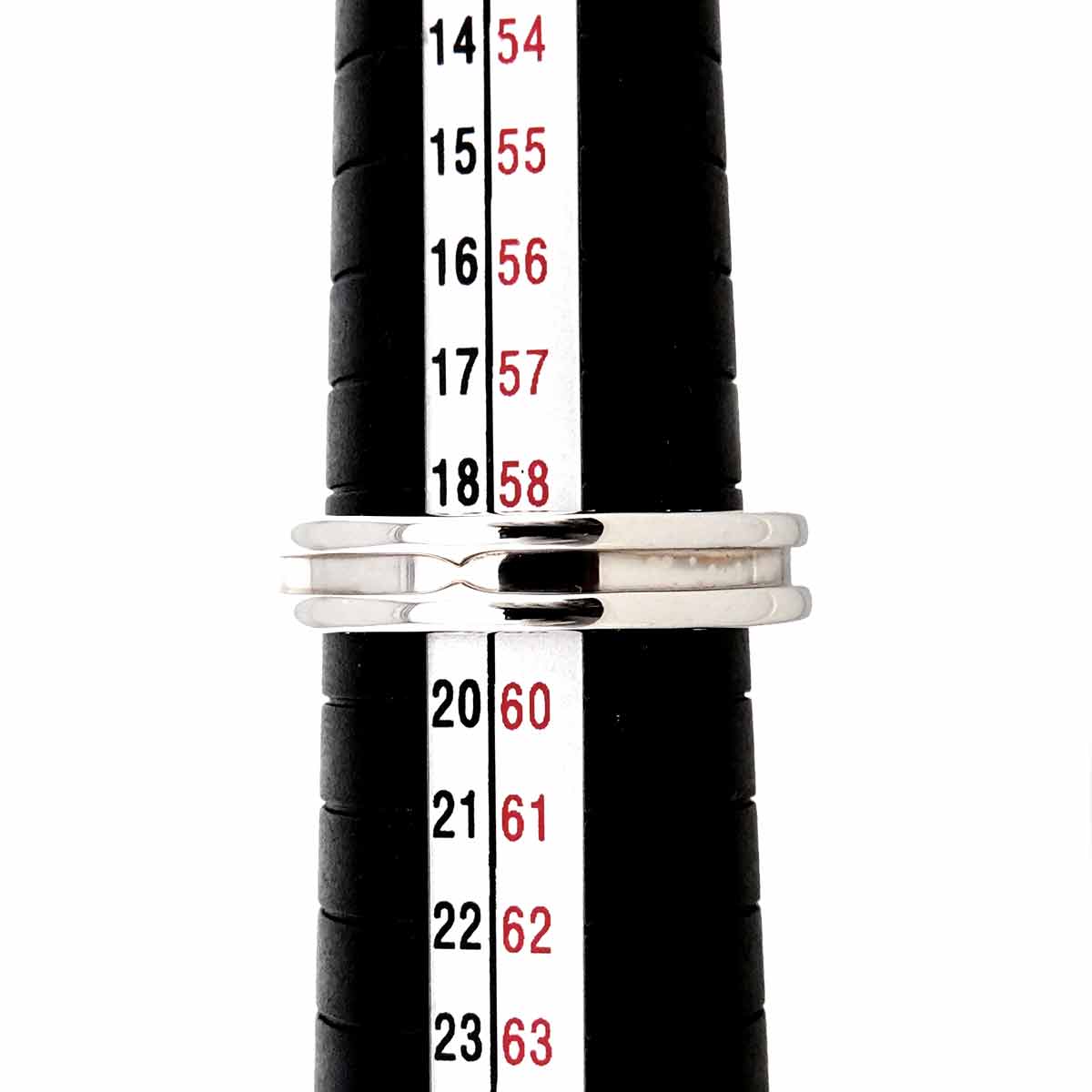 B-ZERO1 1 BAND Ring 18K White Gold 750 Size59 8.75(US)