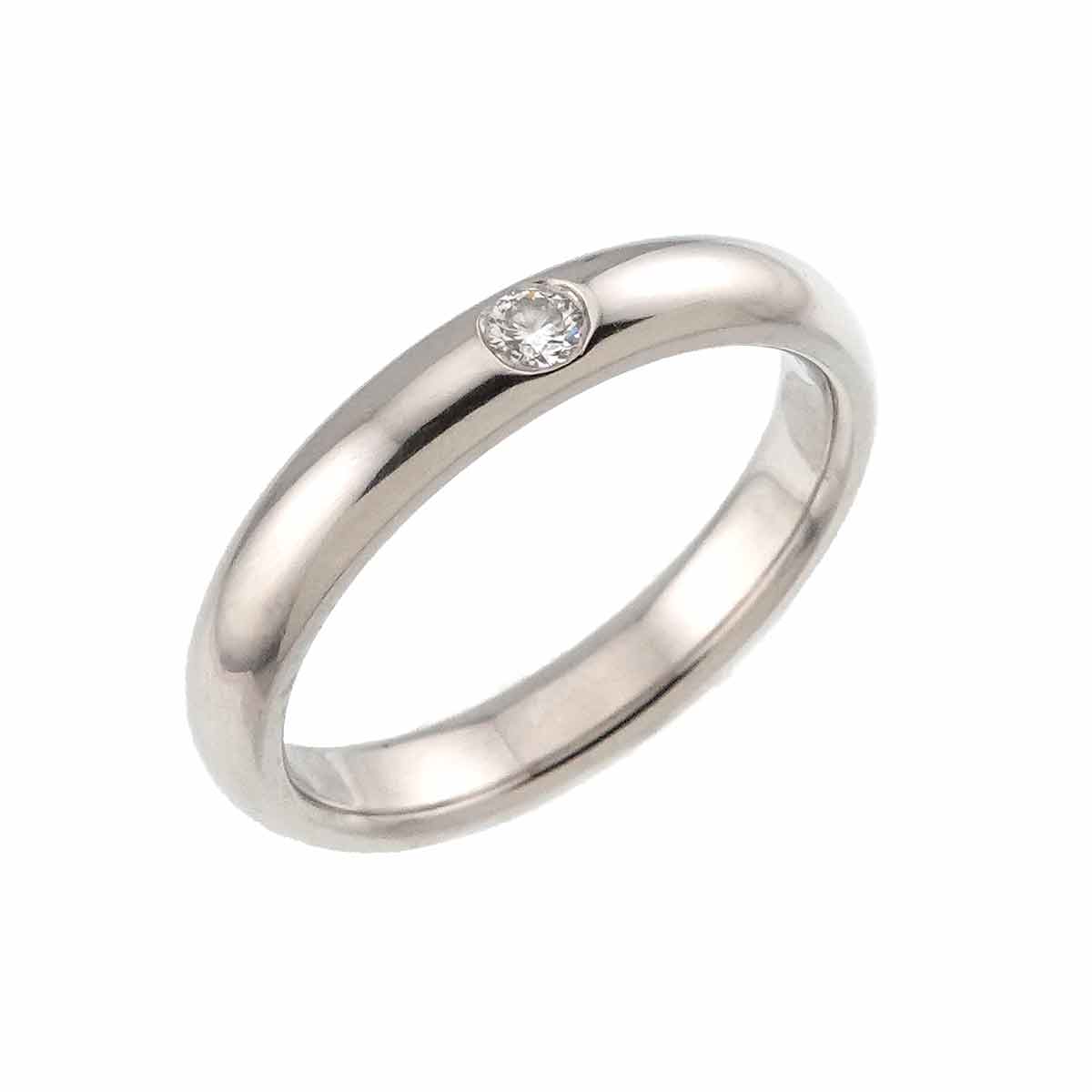 Diamond Ring Pt Platinum size4-4.5(US)