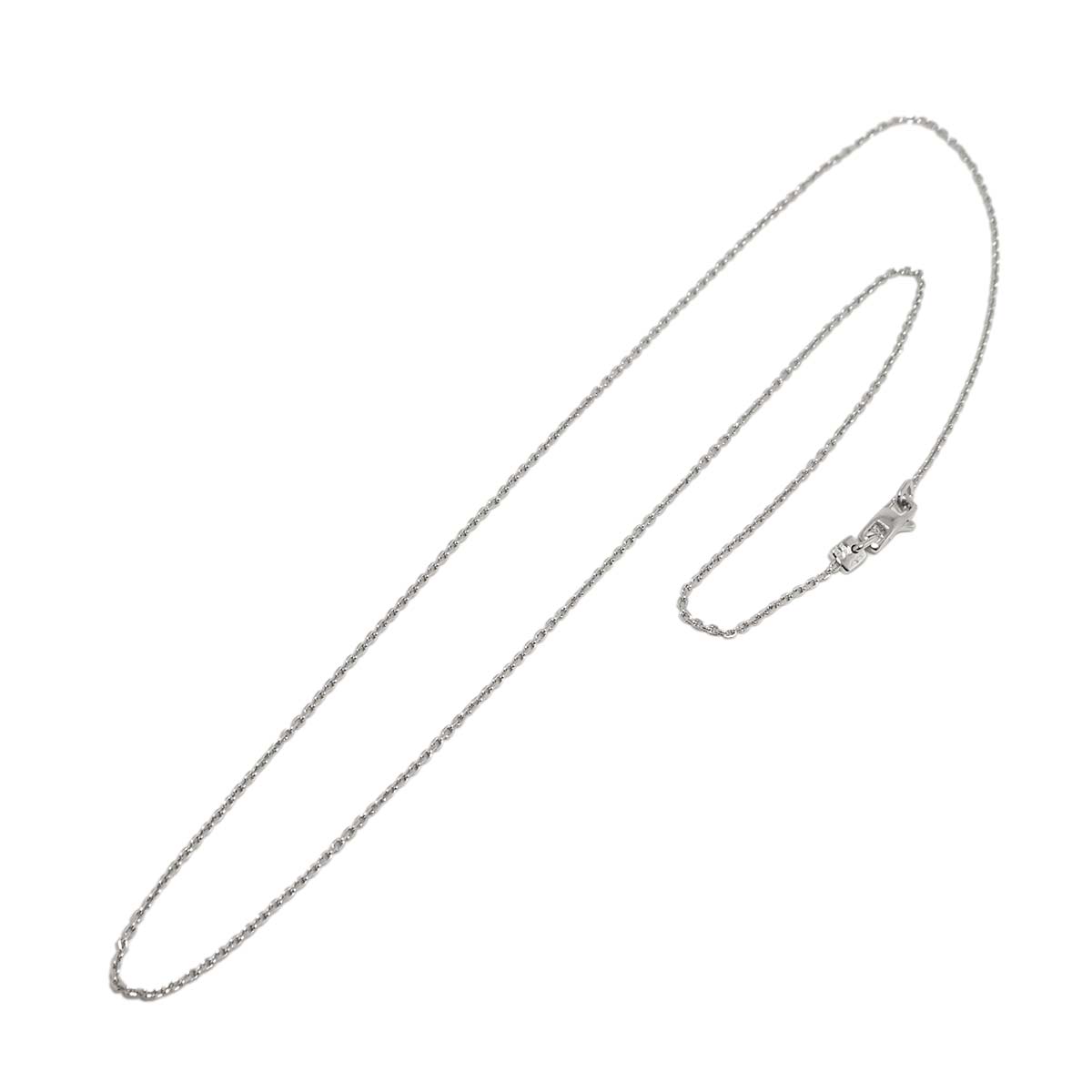 Chain Necklace 18K White Gold 750