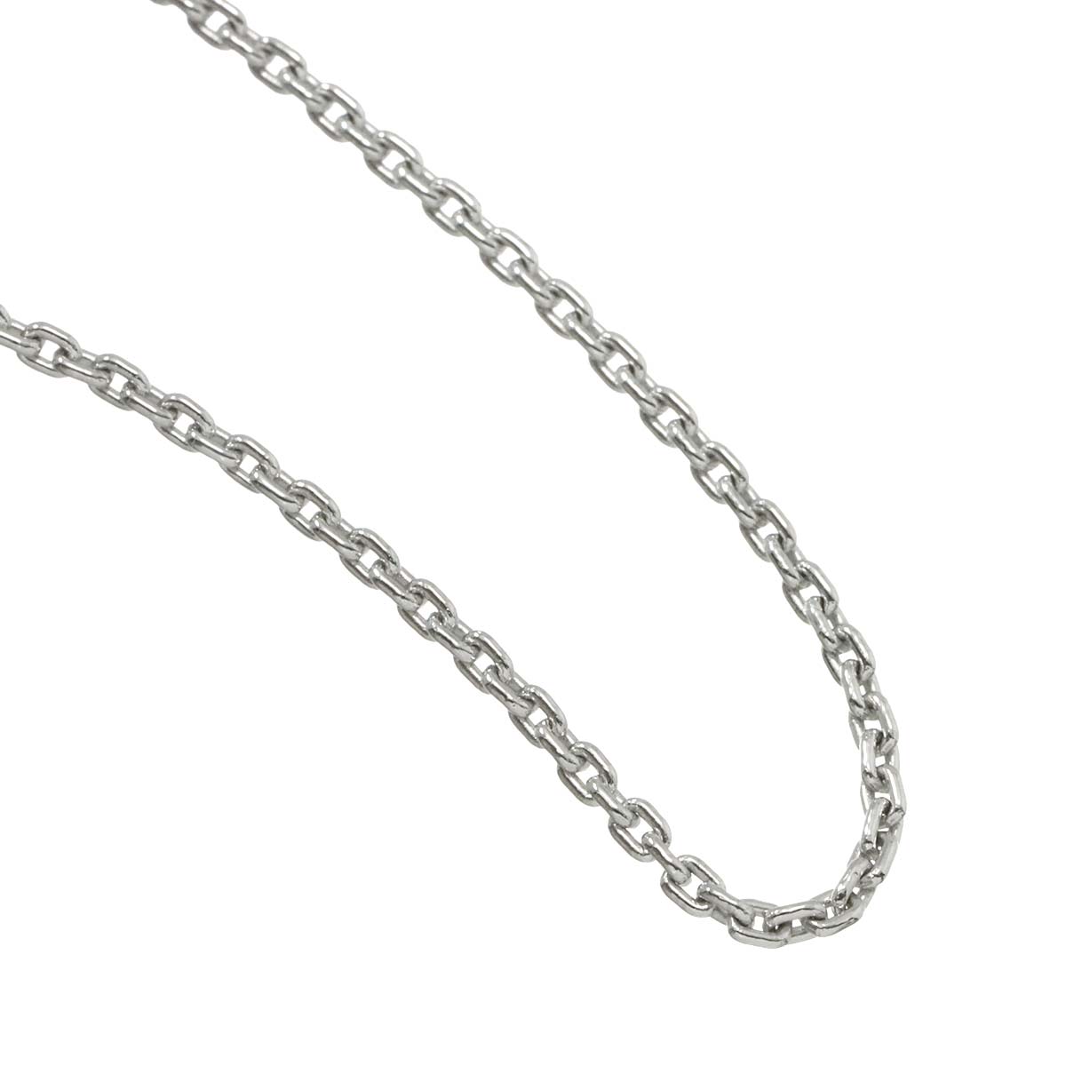 Chain Necklace 18K White Gold 750