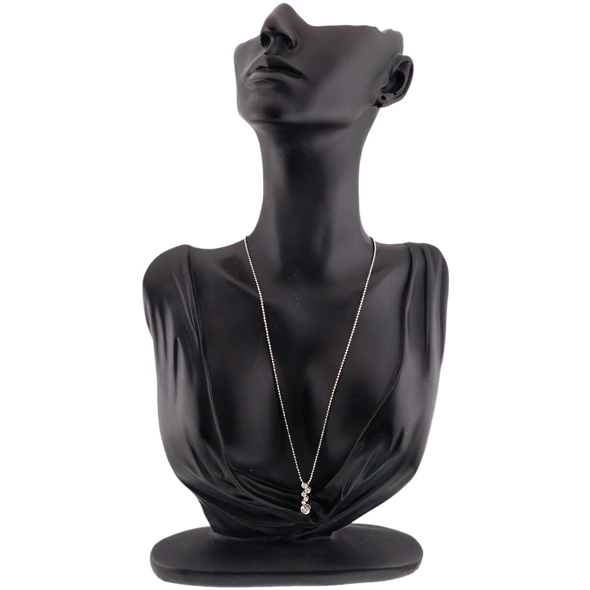 BrownDiamond 0.30ct Diamond 0.20ct Necklace Pt