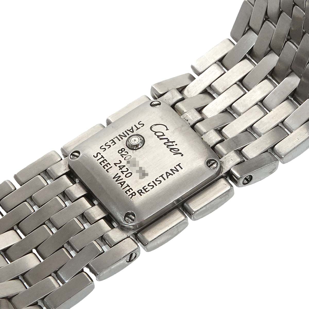 Panthere Ruban W61001T9 Quartz White Shell Dial Ladies Watch