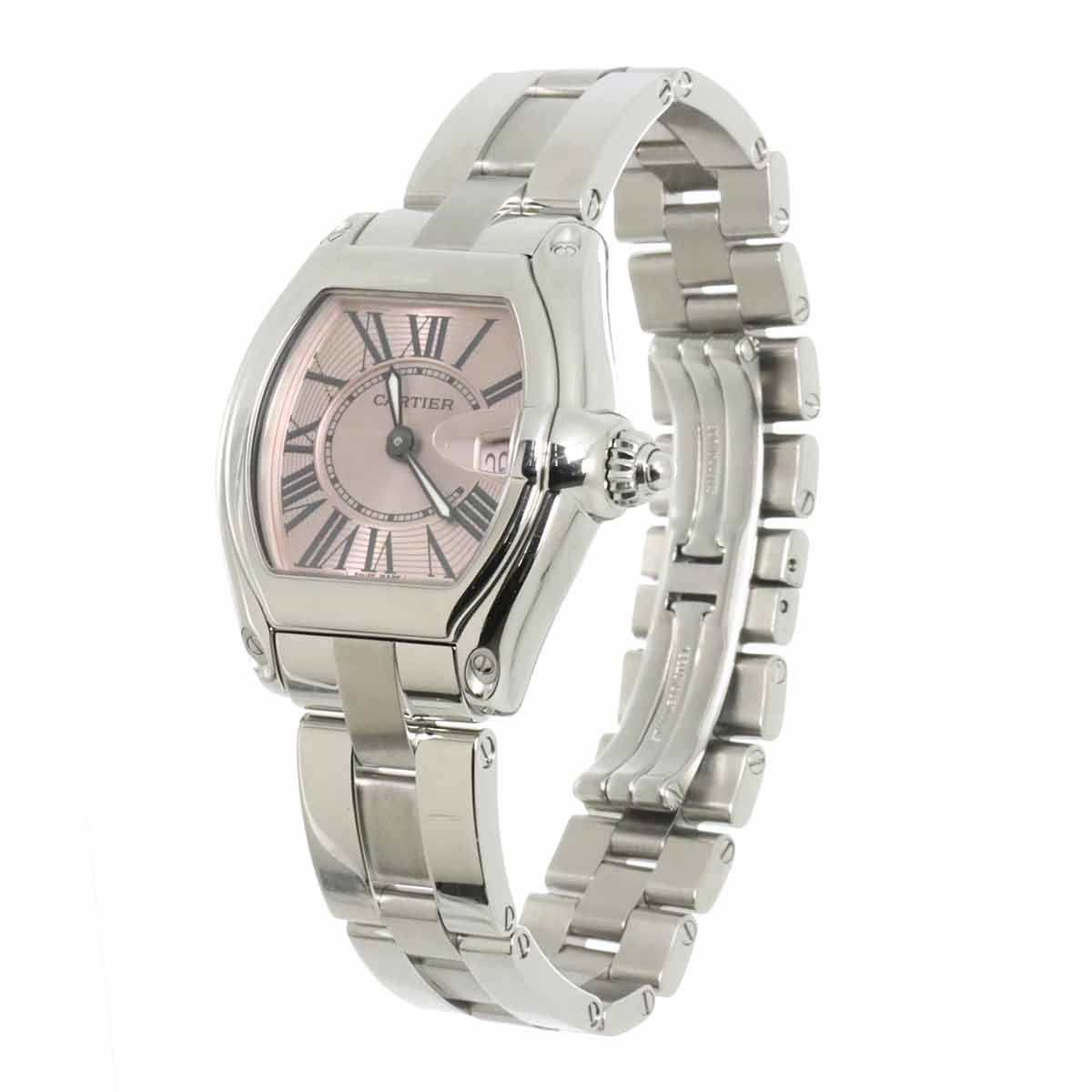 Roadster W62017V3 Date Quartz Pink Dial Ladies Watch