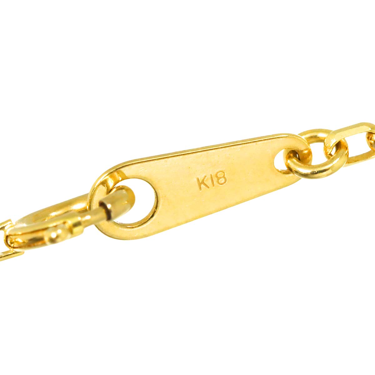 Diamond 5.00ct Necklace 18K K18 YG Yellow Gold 750