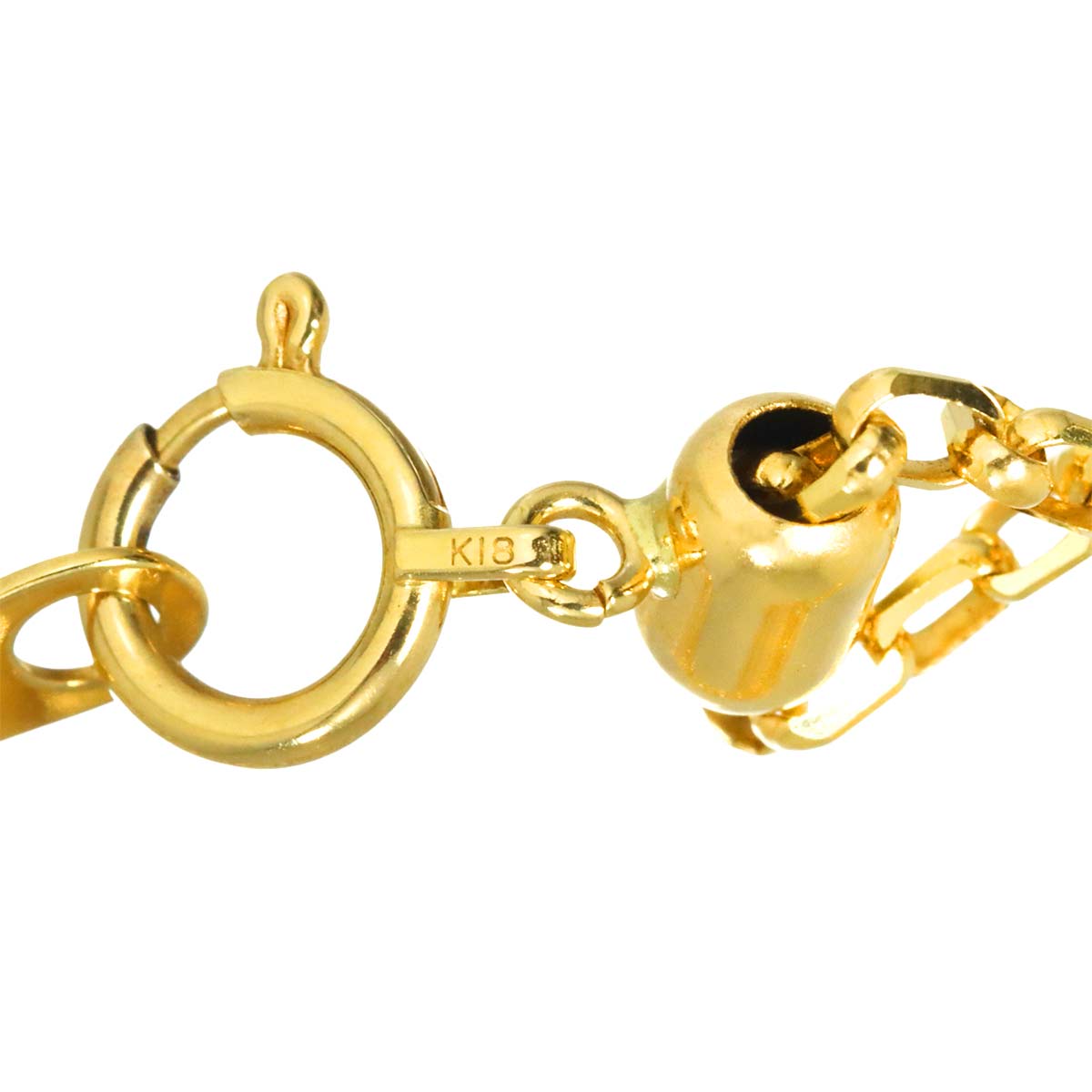 Diamond 5.00ct Necklace 18K K18 YG Yellow Gold 750