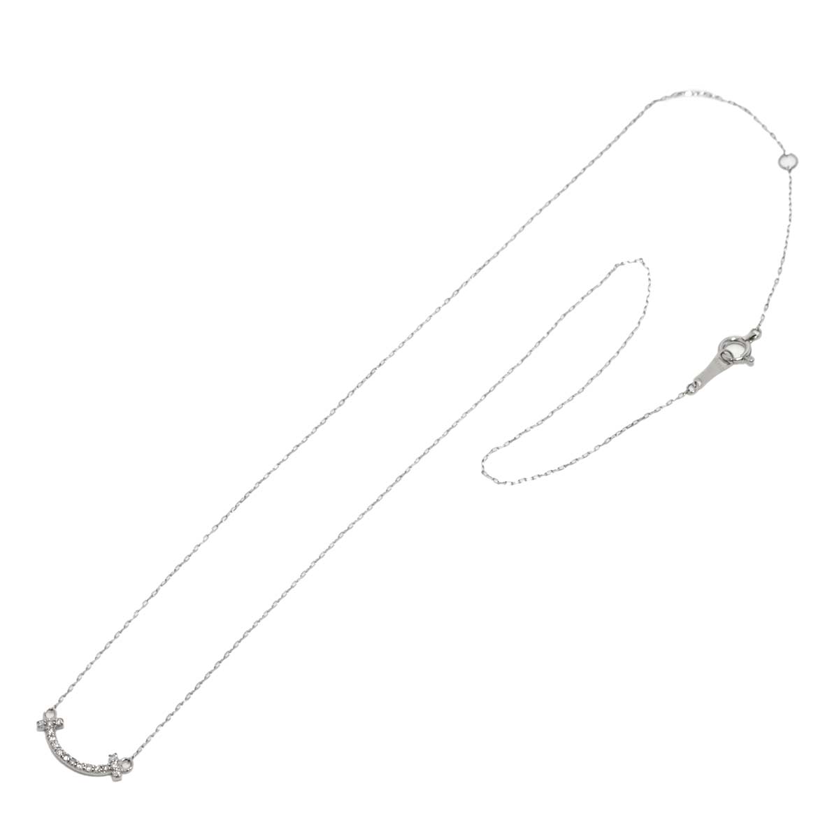 Diamond 0.08ct Necklace Pt Platinum