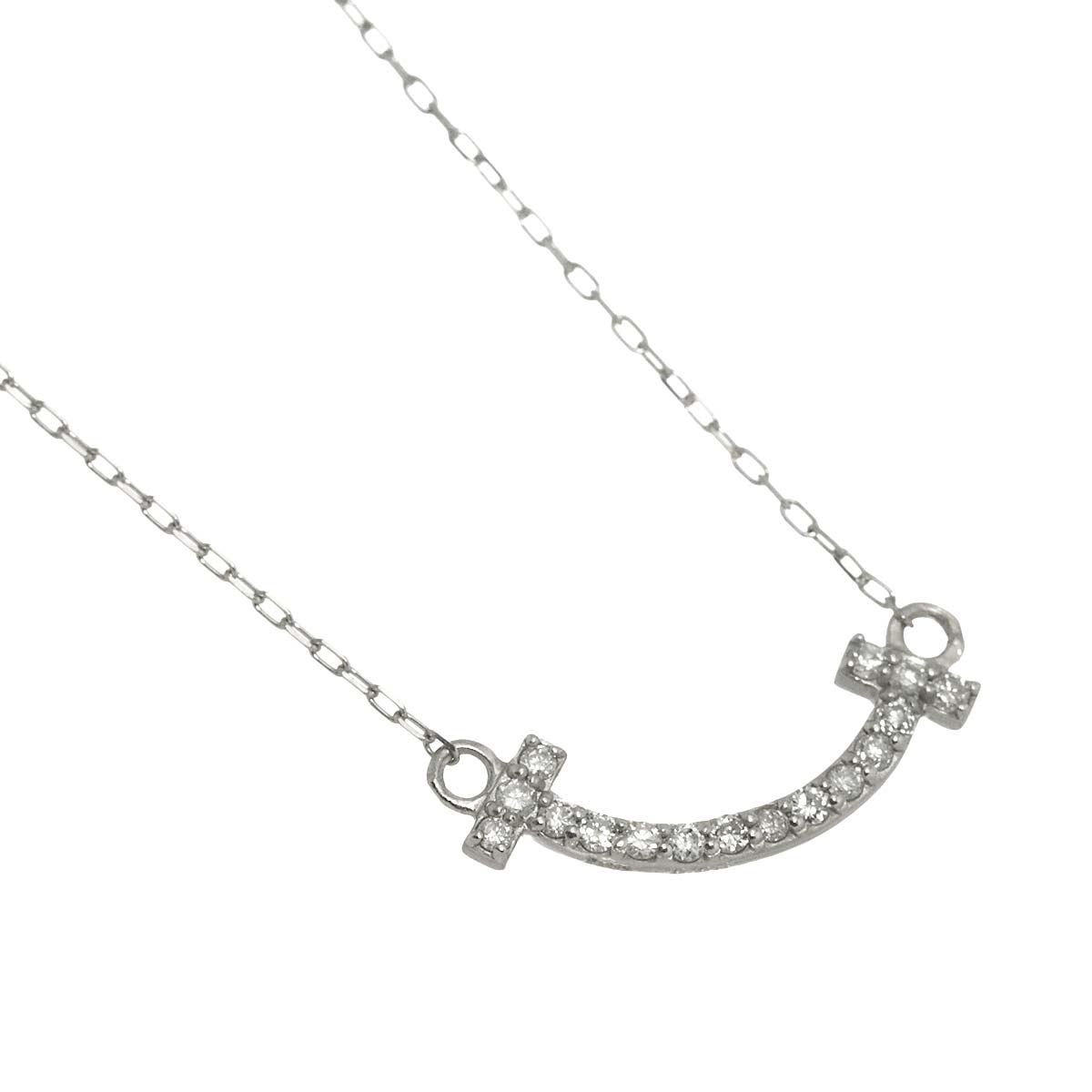 Diamond 0.08ct Necklace Pt Platinum