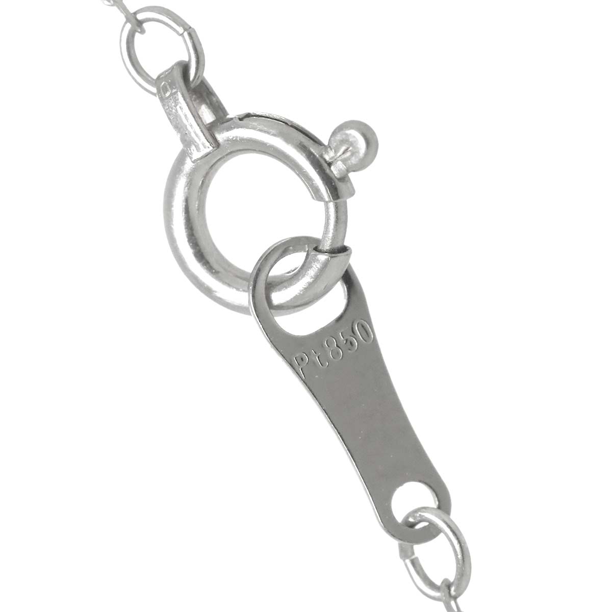 Diamond 0.08ct Necklace Pt Platinum