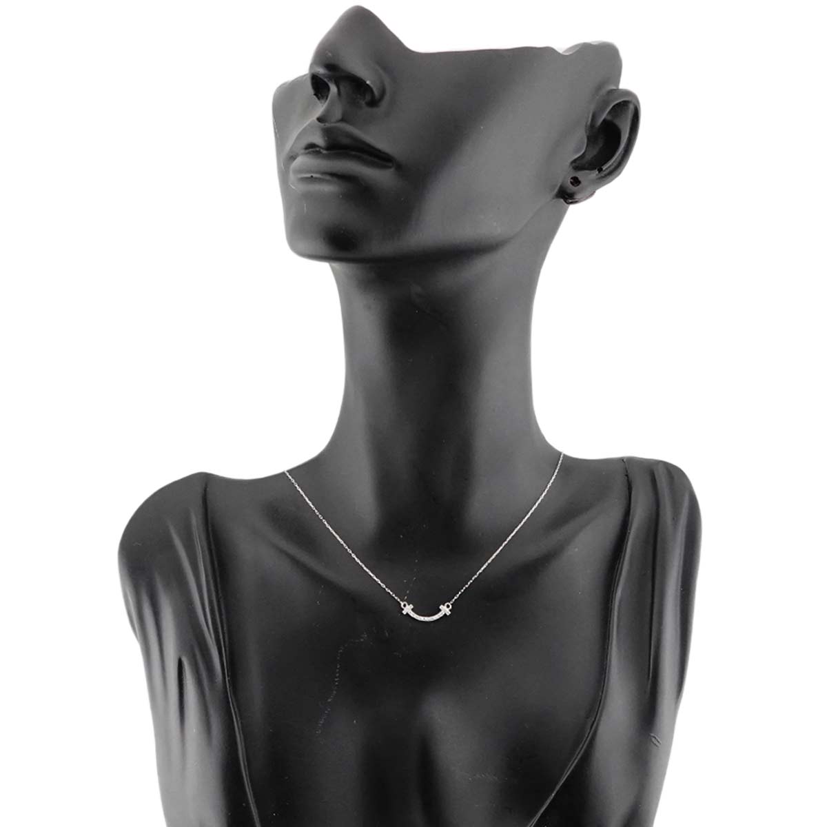 Diamond 0.08ct Necklace Pt Platinum