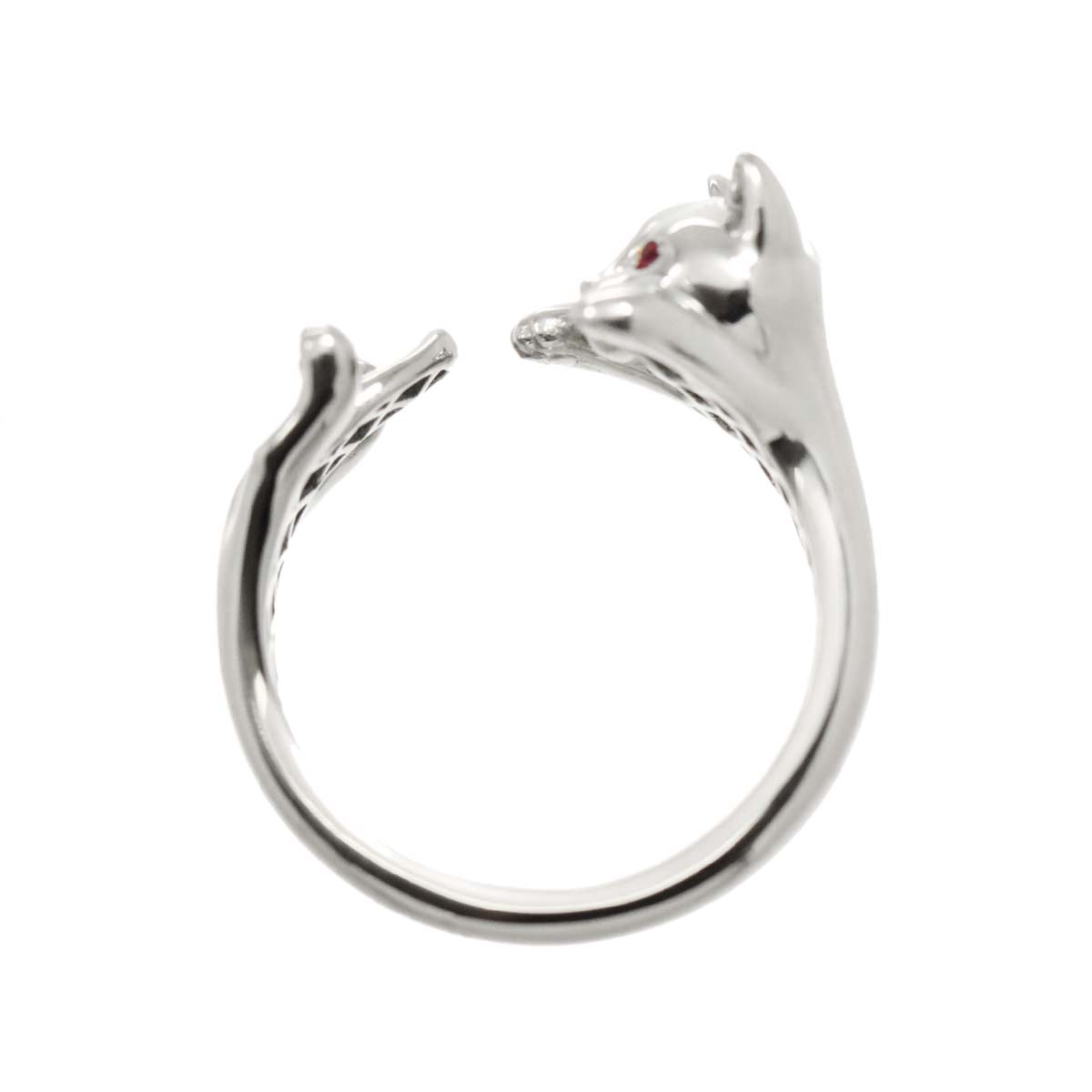 Ruby 0.01ct Ring Pt Platinum size5.5-5.75(US)