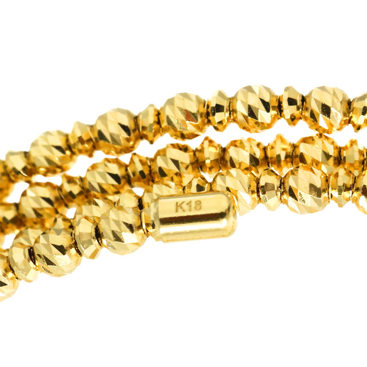 Bracelet 18K K18 YG Yellow Gold 750