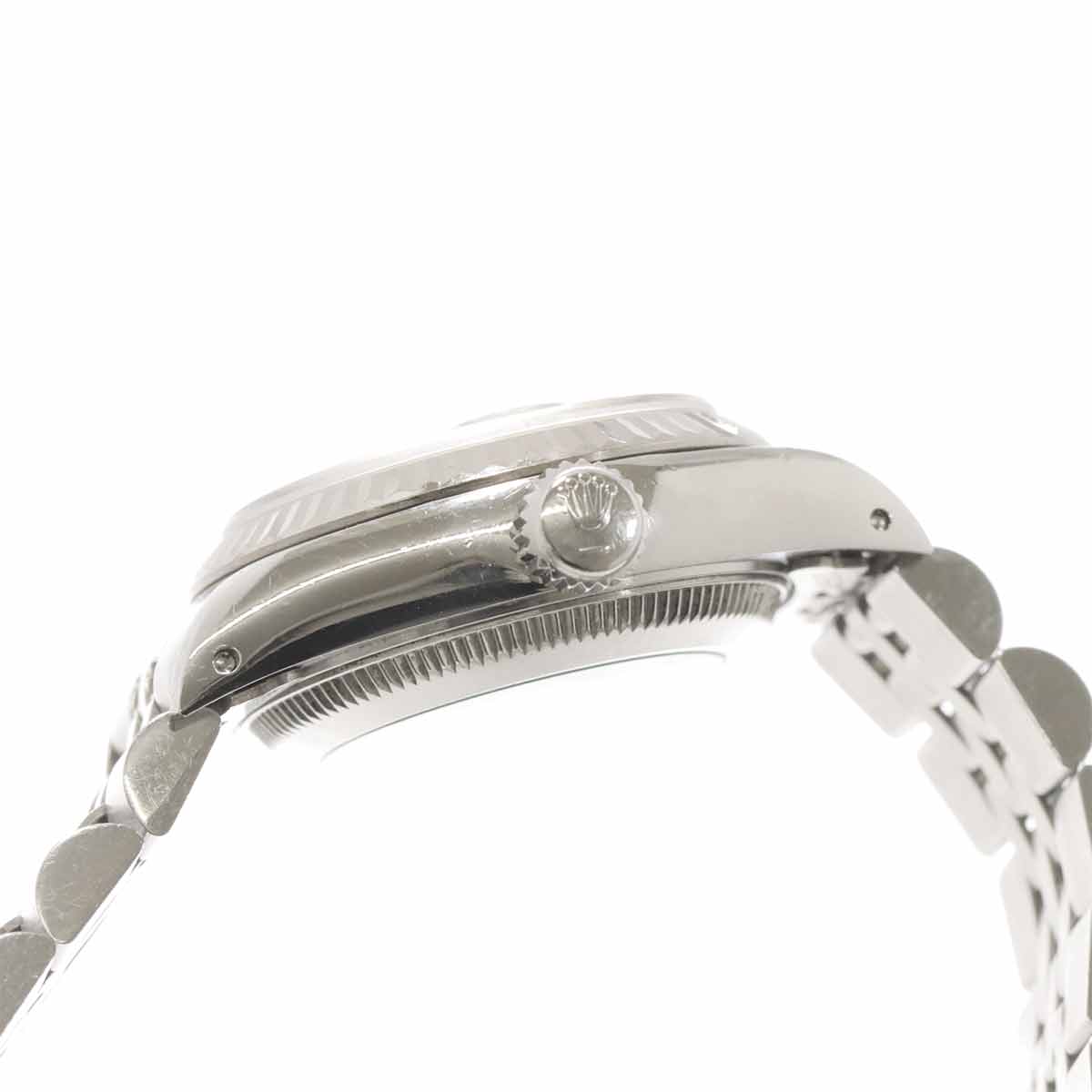 Datejust 69174 Serial S Black Dial 750 White Gold Ladies Watch