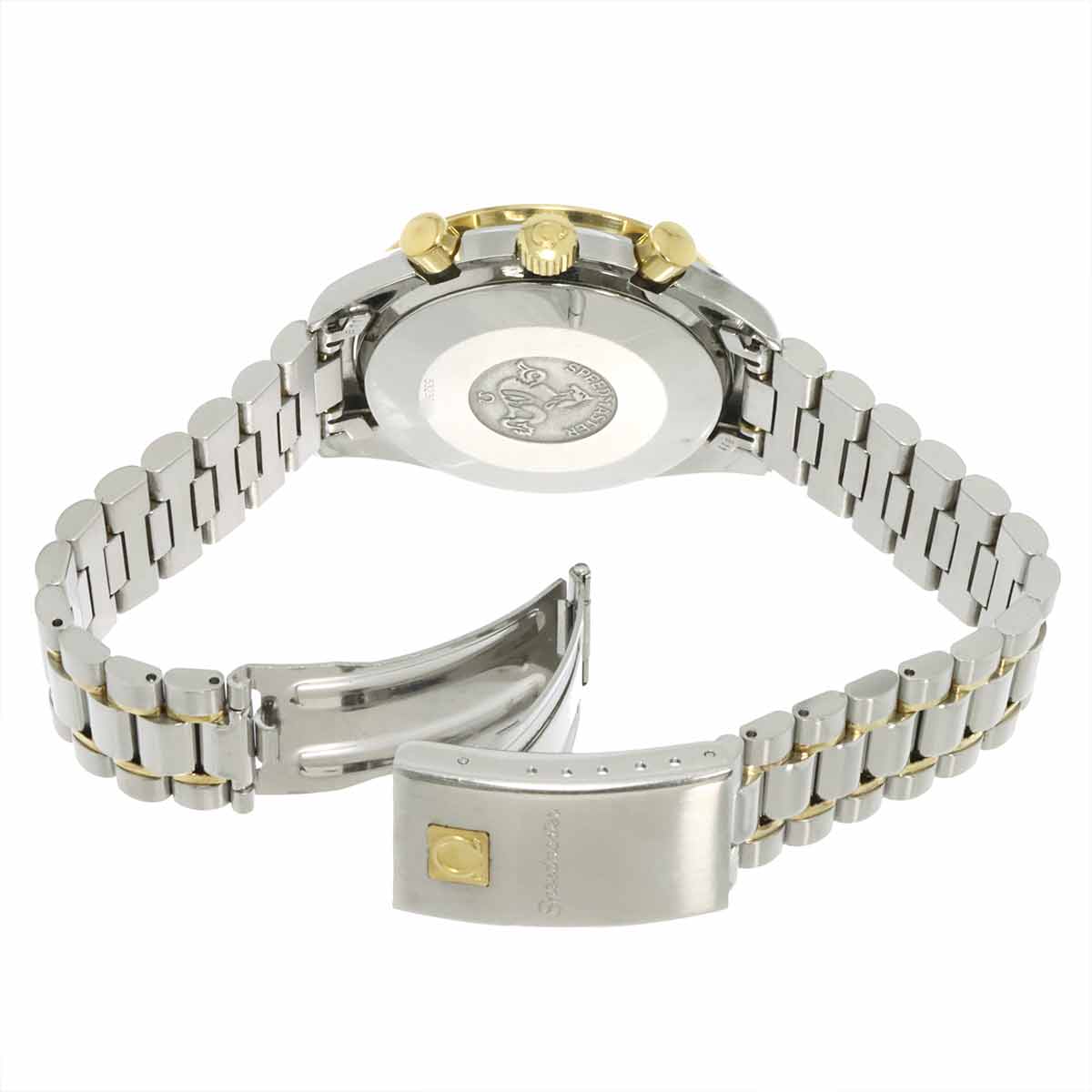 Speedmaster 3310 20 YG Chronograph Automatic White dial Mens