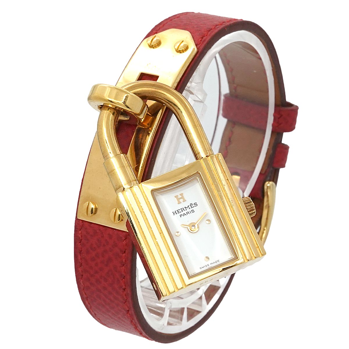 Kelly Watches Quartz White Dial Vintage Cadena Ladies Watch