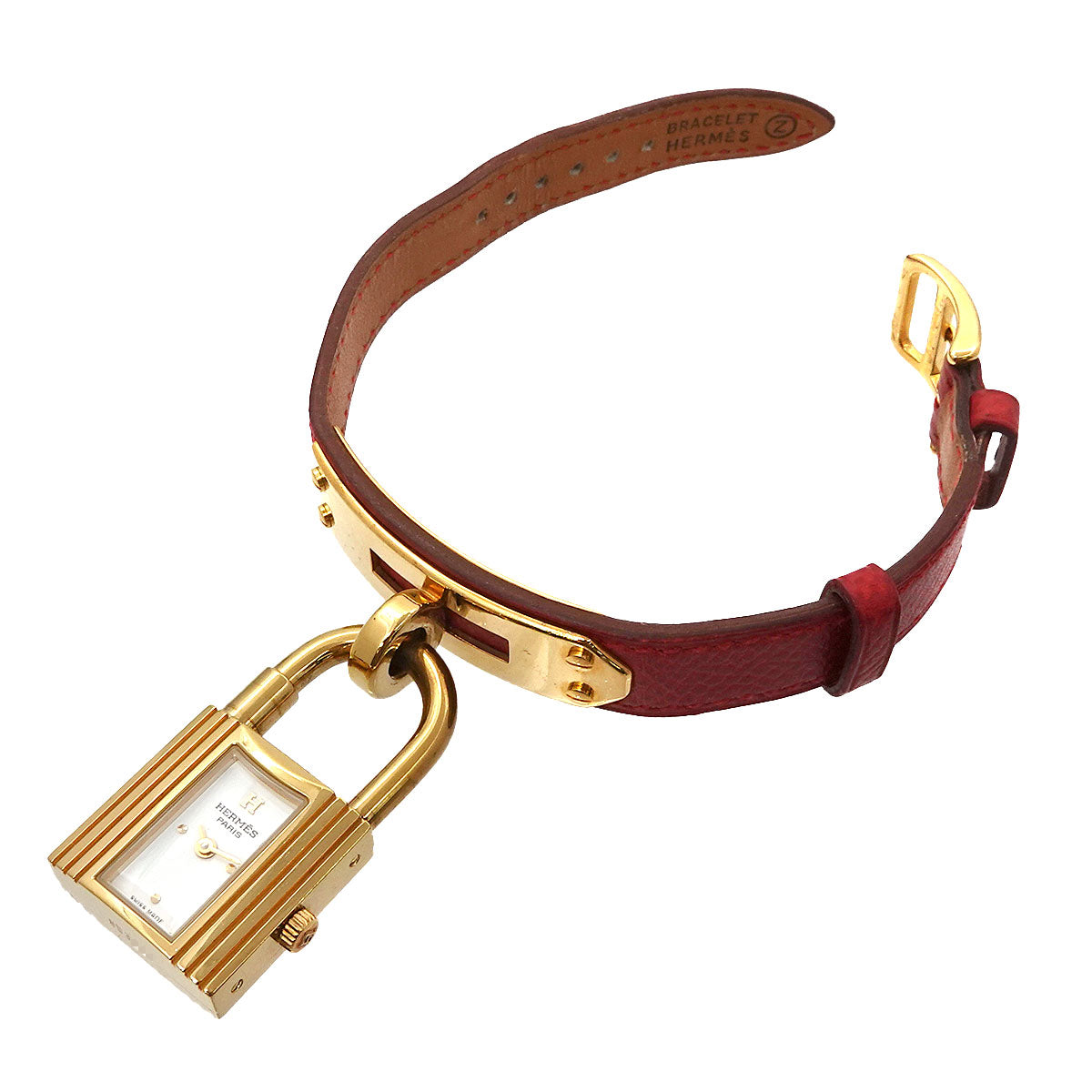 Kelly Watches Quartz White Dial Vintage Cadena Ladies Watch