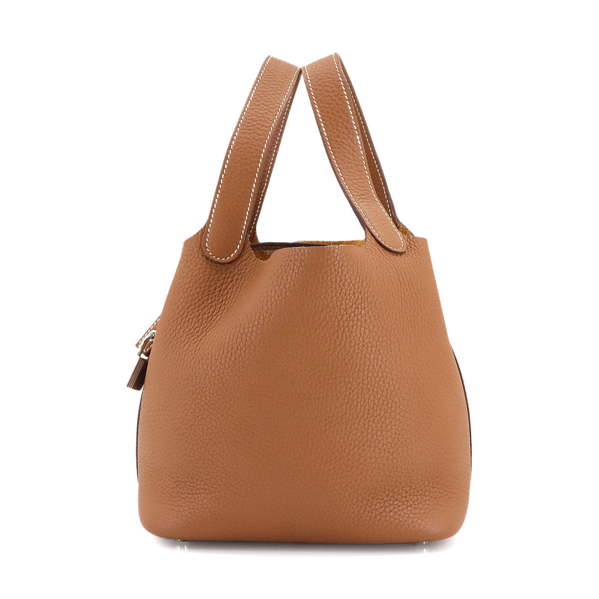 Picotin Lock PM Hand Bag Taurillon Clemence Gold Purse