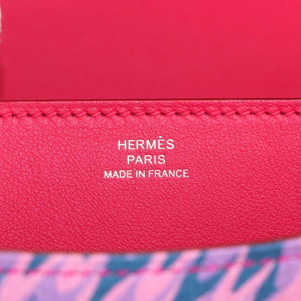 Constance 3 Mini 18 Marble Shoulder Bag Veau Swift Silk