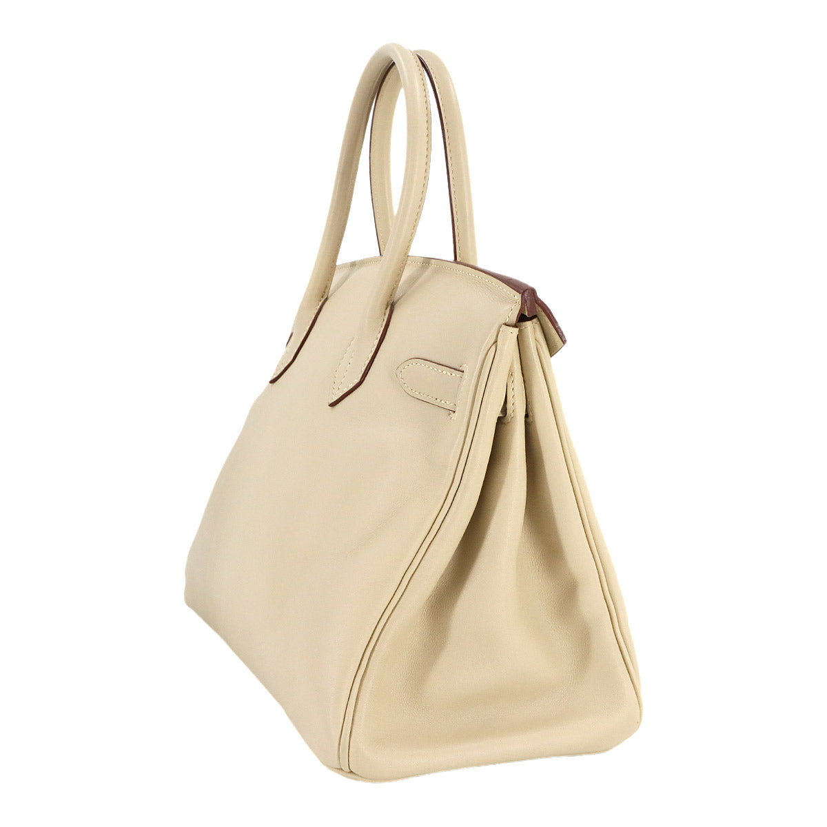 Birkin 30 Veau Swift Parchemin Hand Bag Beige Purse