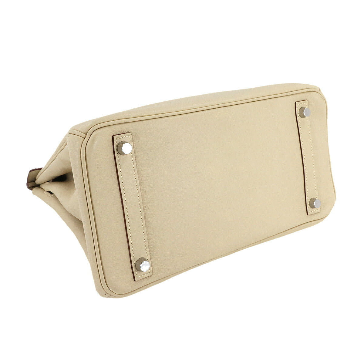 Birkin 30 Veau Swift Parchemin Hand Bag Beige Purse