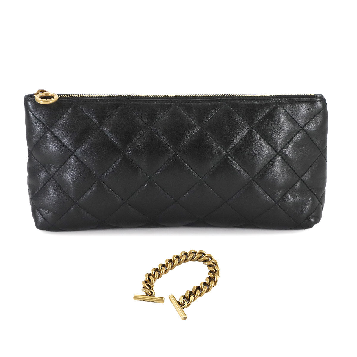 Icare Maxi Shopping Tote Bag Leather Black 698651