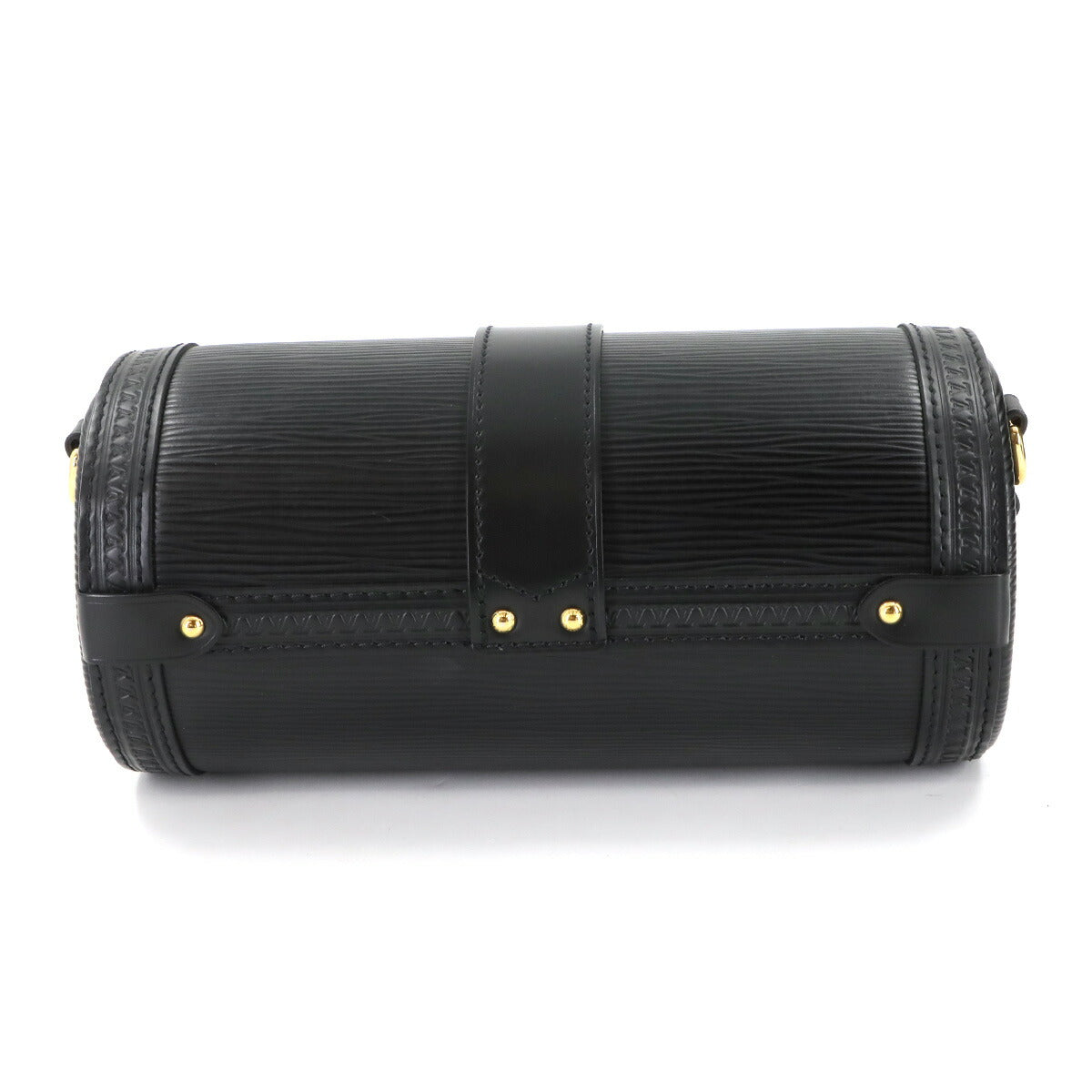 Epi Papillon Trunk Shoulder Bag Leather Noir M58655