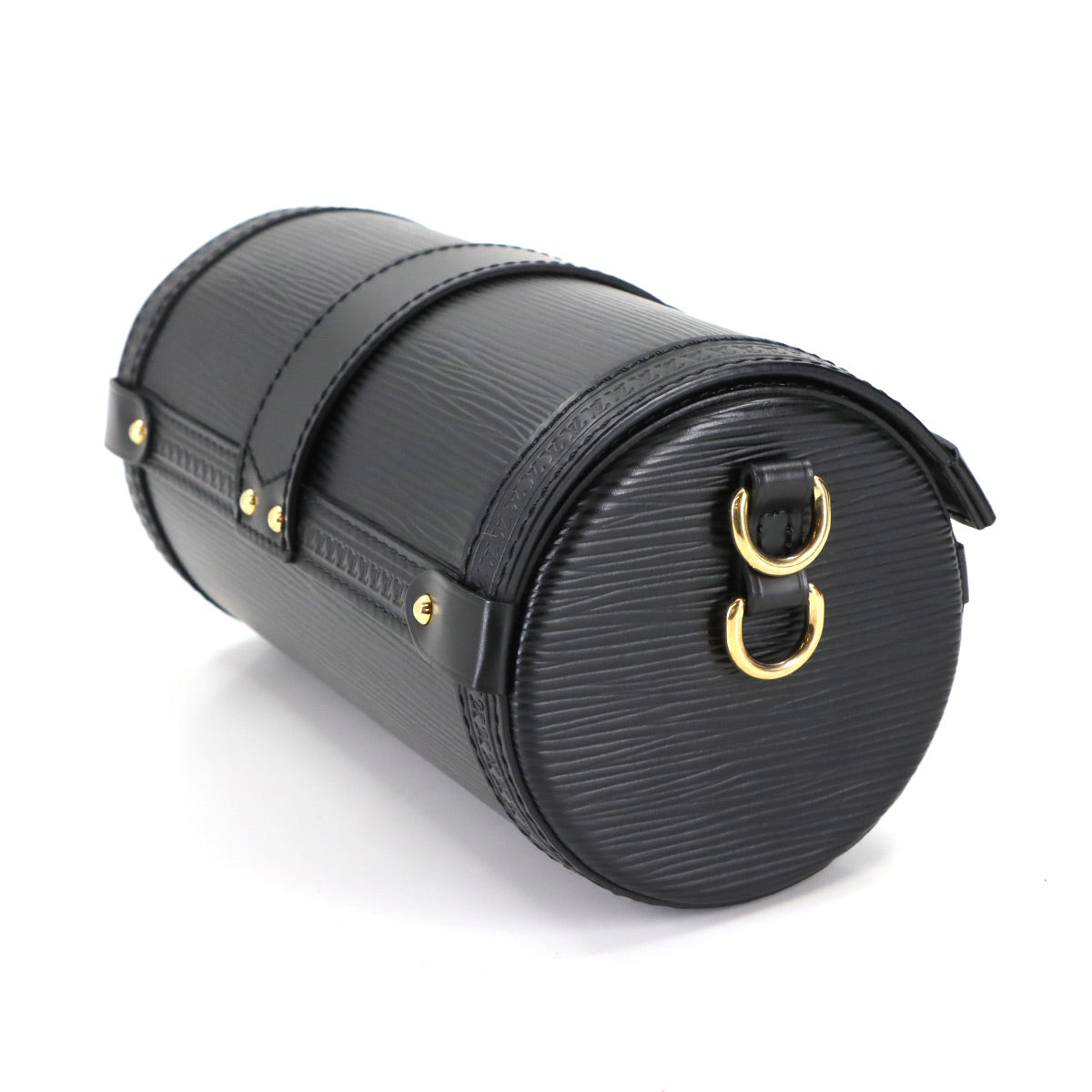 Epi Papillon Trunk Shoulder Bag Leather Noir M58655