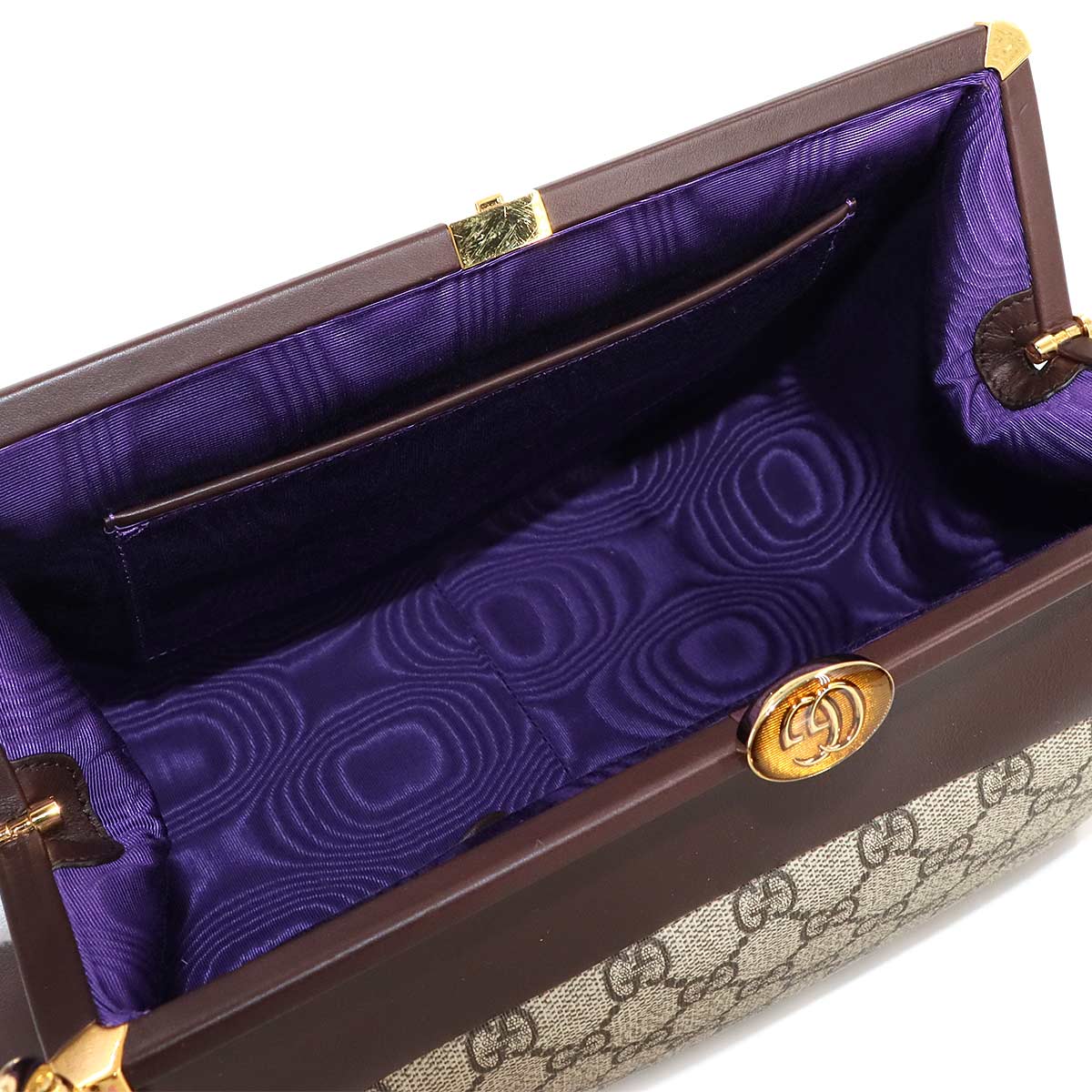 Ophidia Virgo Hand Shoulder Bag GG Supreme Leather Beige 726428