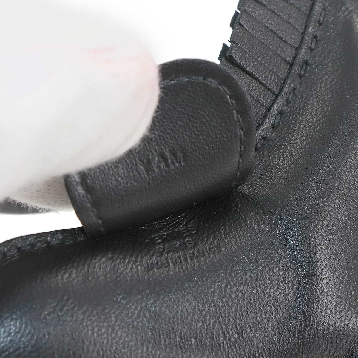 Rodeo MM Bag Charm Agneau Milo So Black Y Horse Accessory