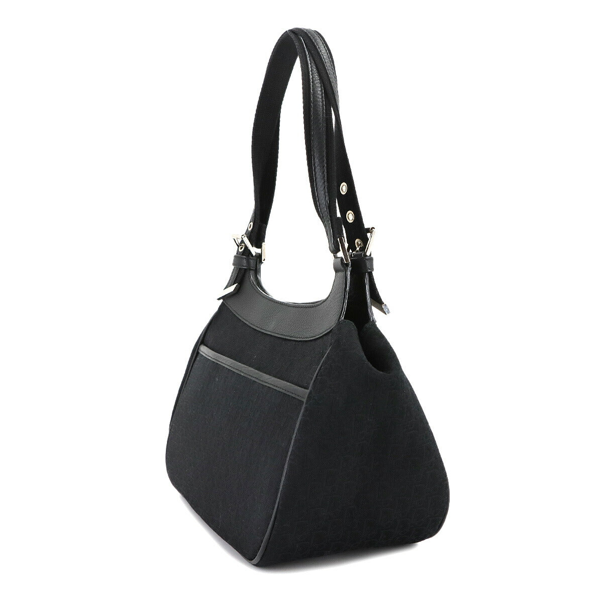 Trotter Street Chic Diorissimo Hand Bag Canvas Black