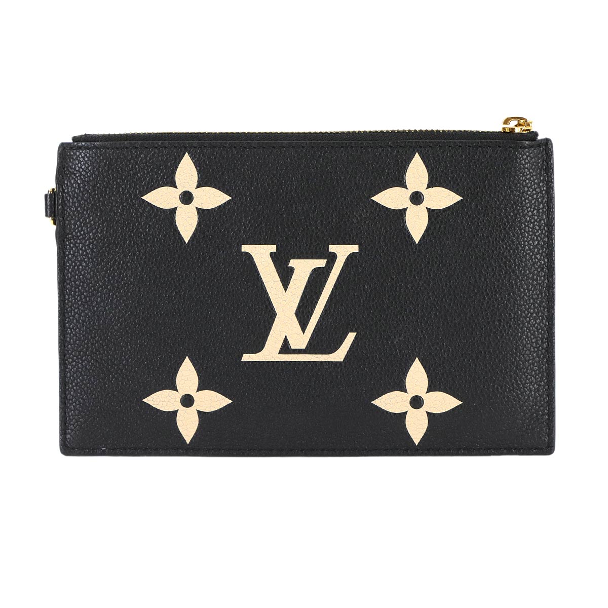 Bicolor Monogram Empreinte Neonoe Pouch Black Beige