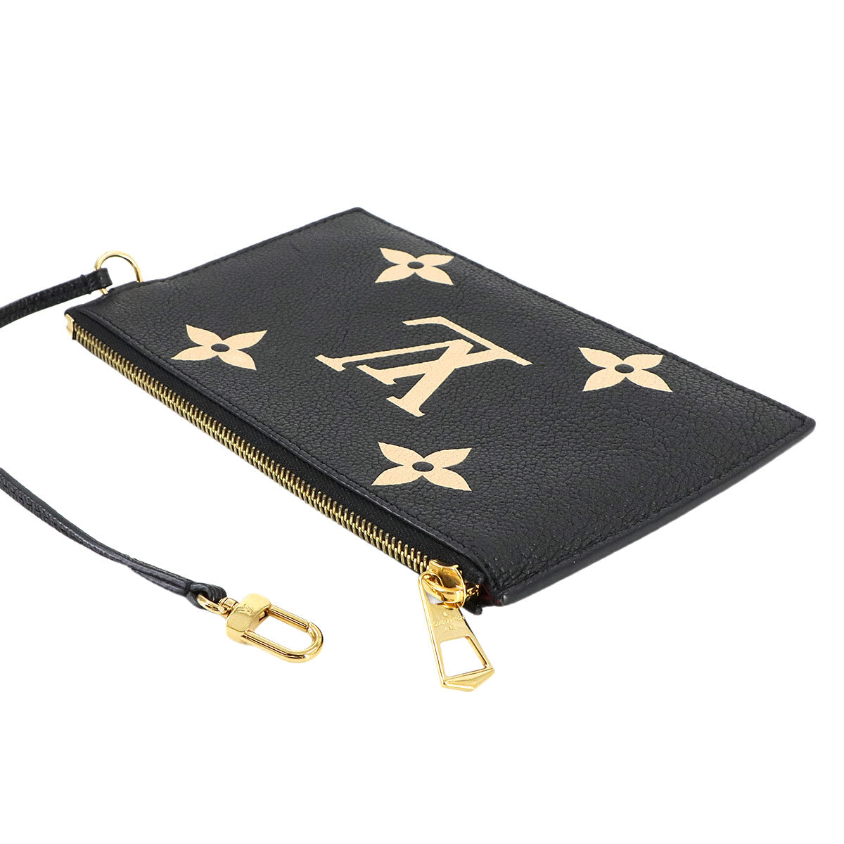 Bicolor Monogram Empreinte Neonoe Pouch Black Beige