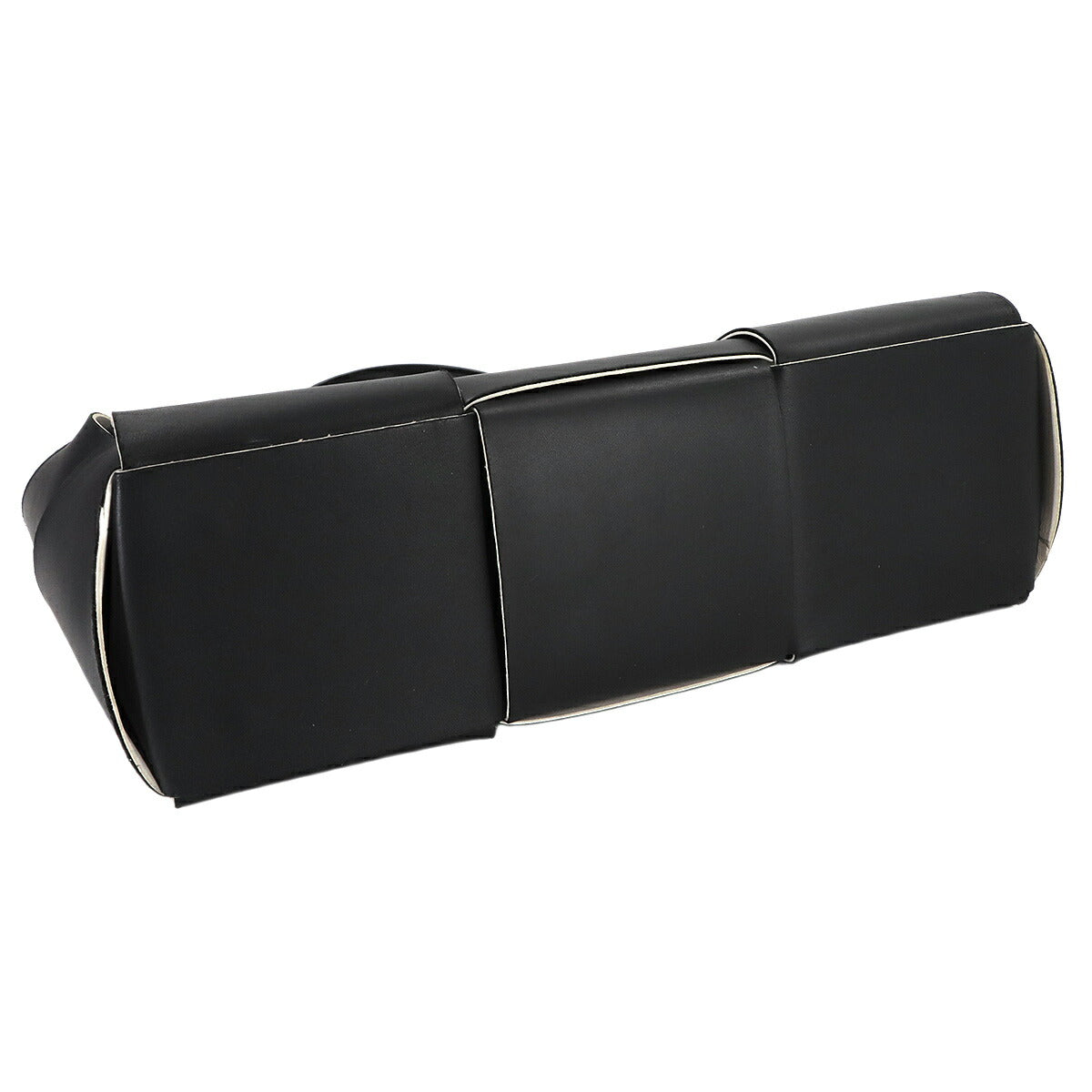 Intrecciato Medium Arco Tote Bag Leather Black