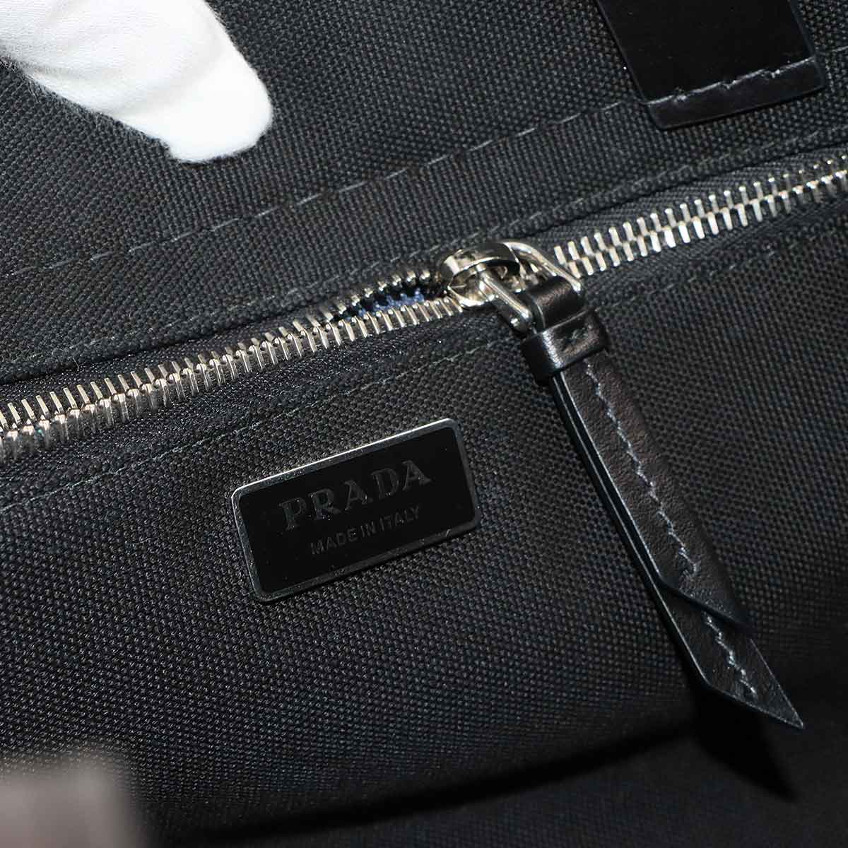 2way Hand Shoulder Bag Denim Leather Blue Black 1BG311 Purse