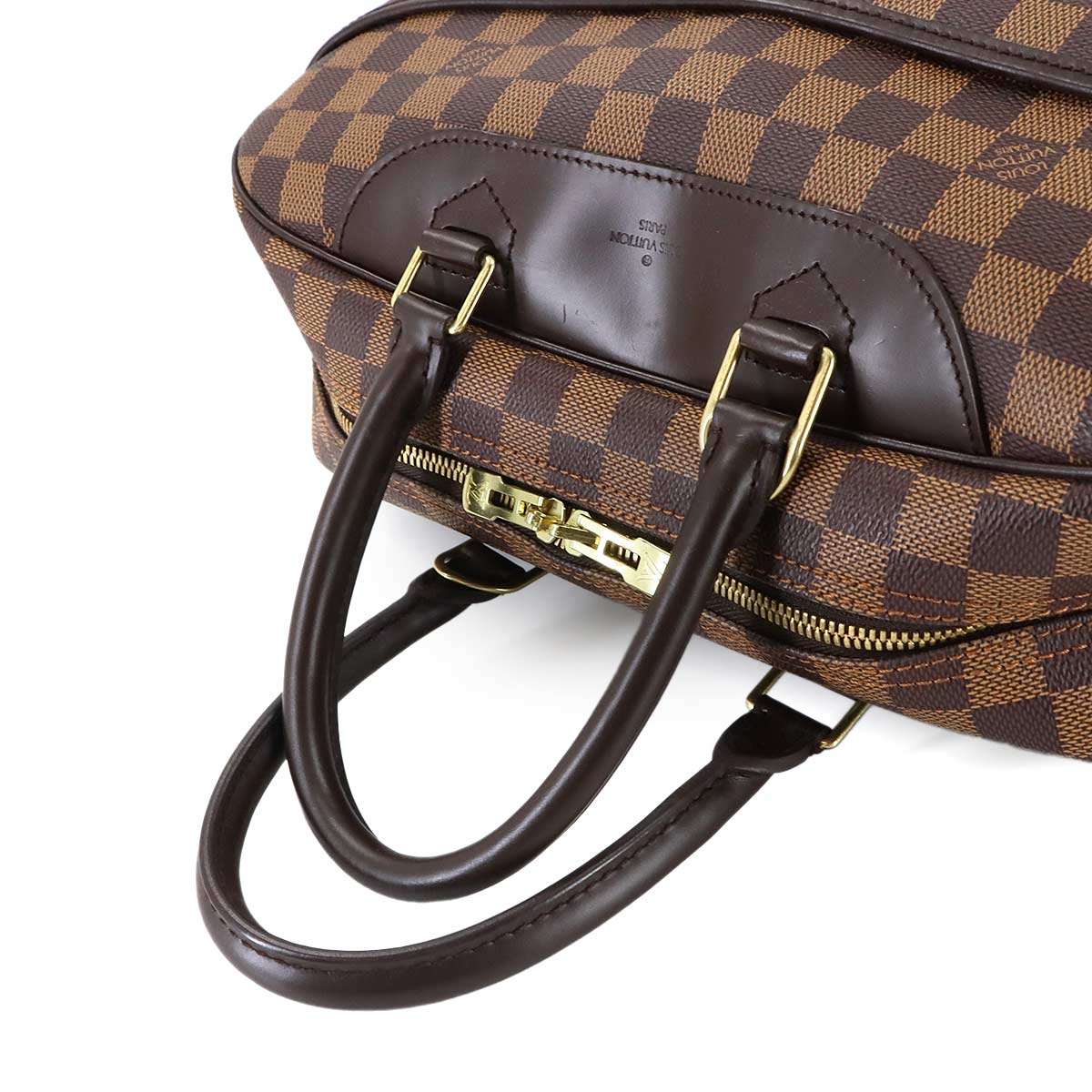 Damier Deauville SPO Hand Bag Ebene N47272 Brown Purse