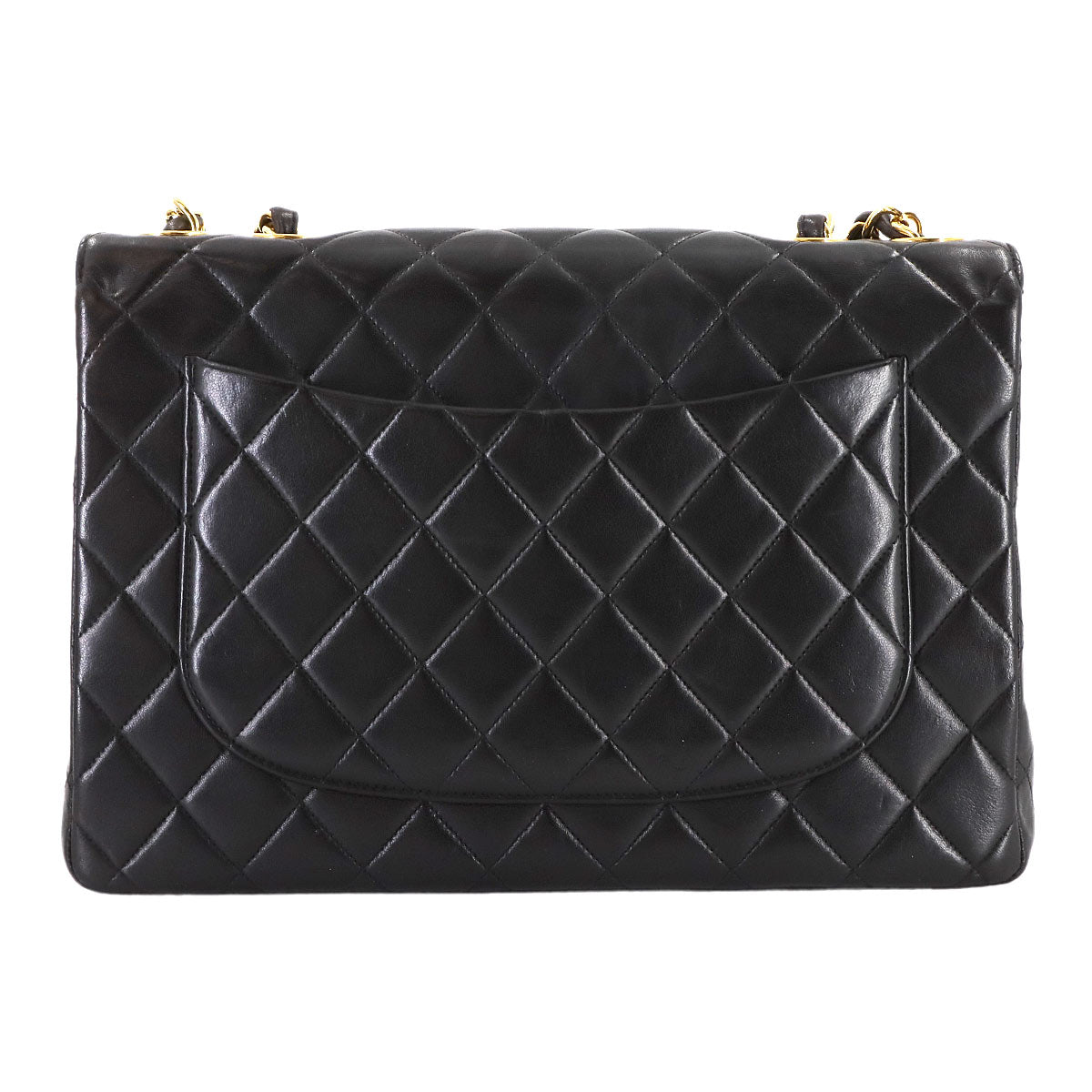 Matelasse 30 Chain Shoulder Bag Leather Black A04412 Vintage