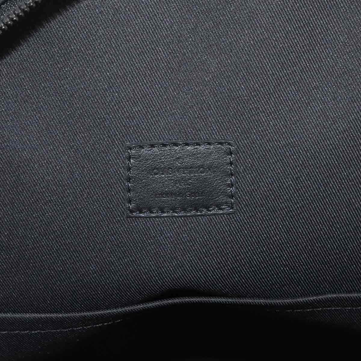 Monogram Shadow Racer Sling Bag Leather Black M46107