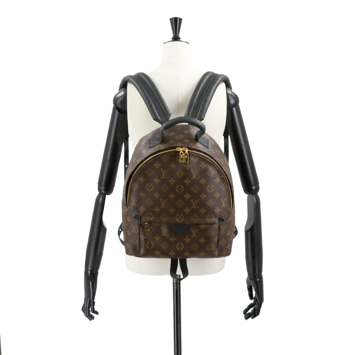 Monogram Palm Springs MM Backpack Brown Black M44874