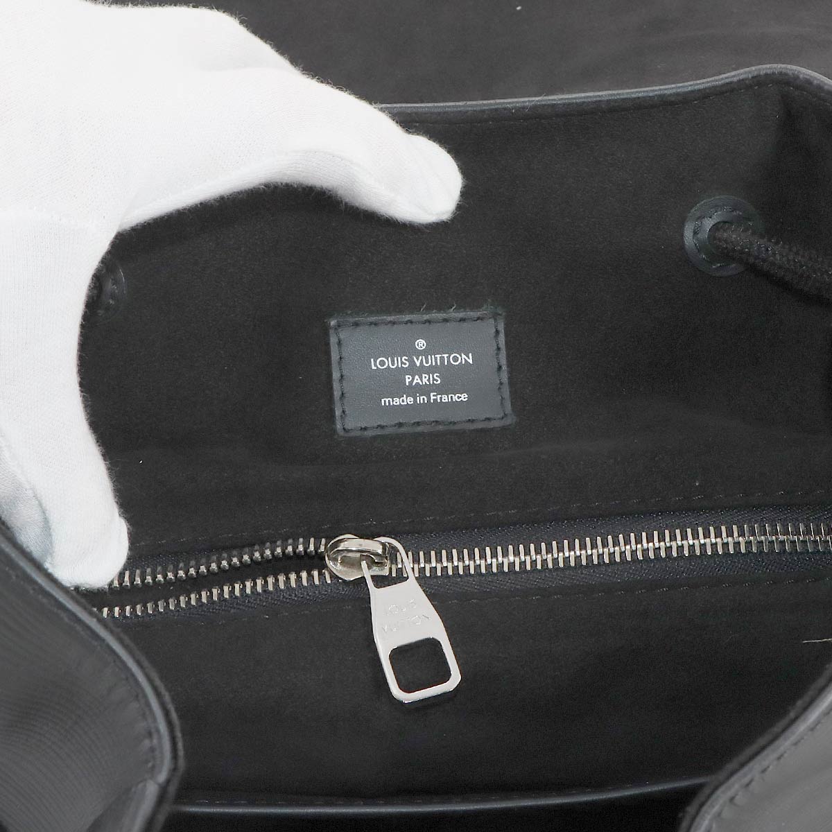 Epi Christopher PM Backpack Leather Noir M50159