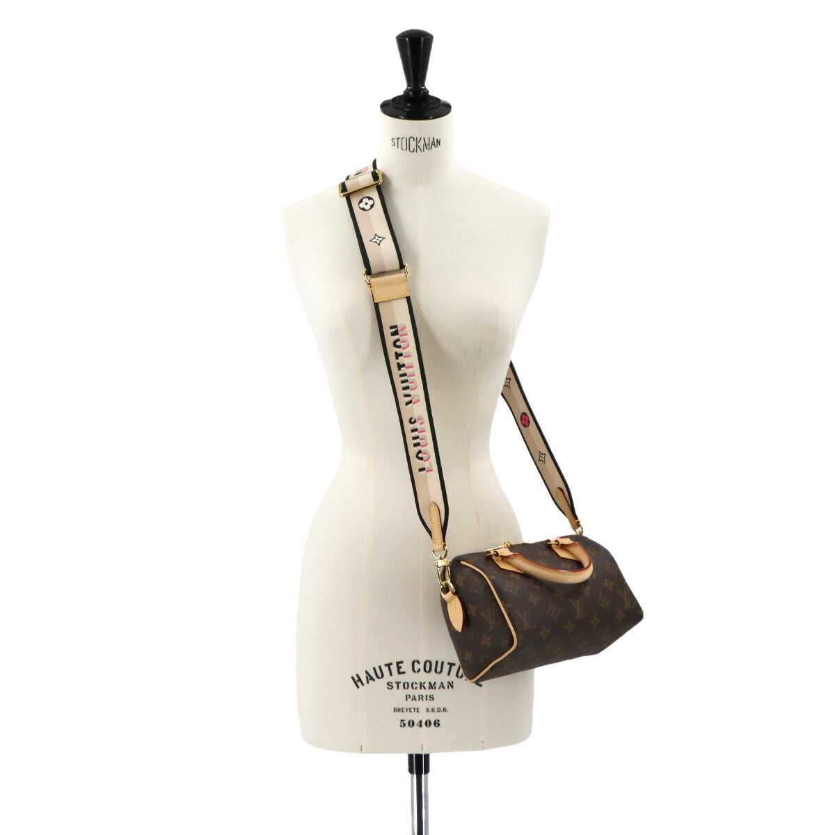 Monogram Speedy Bandouliere 20 2way Hand Bag M46234