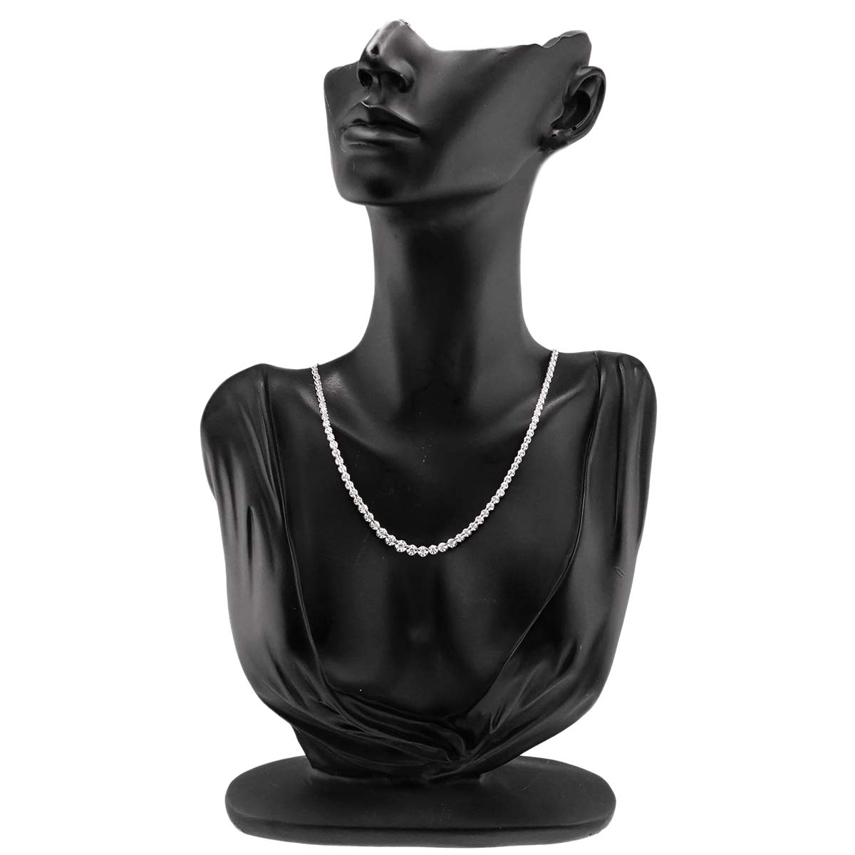 Diamond 2.00ct Necklace 18K WG White Gold 750