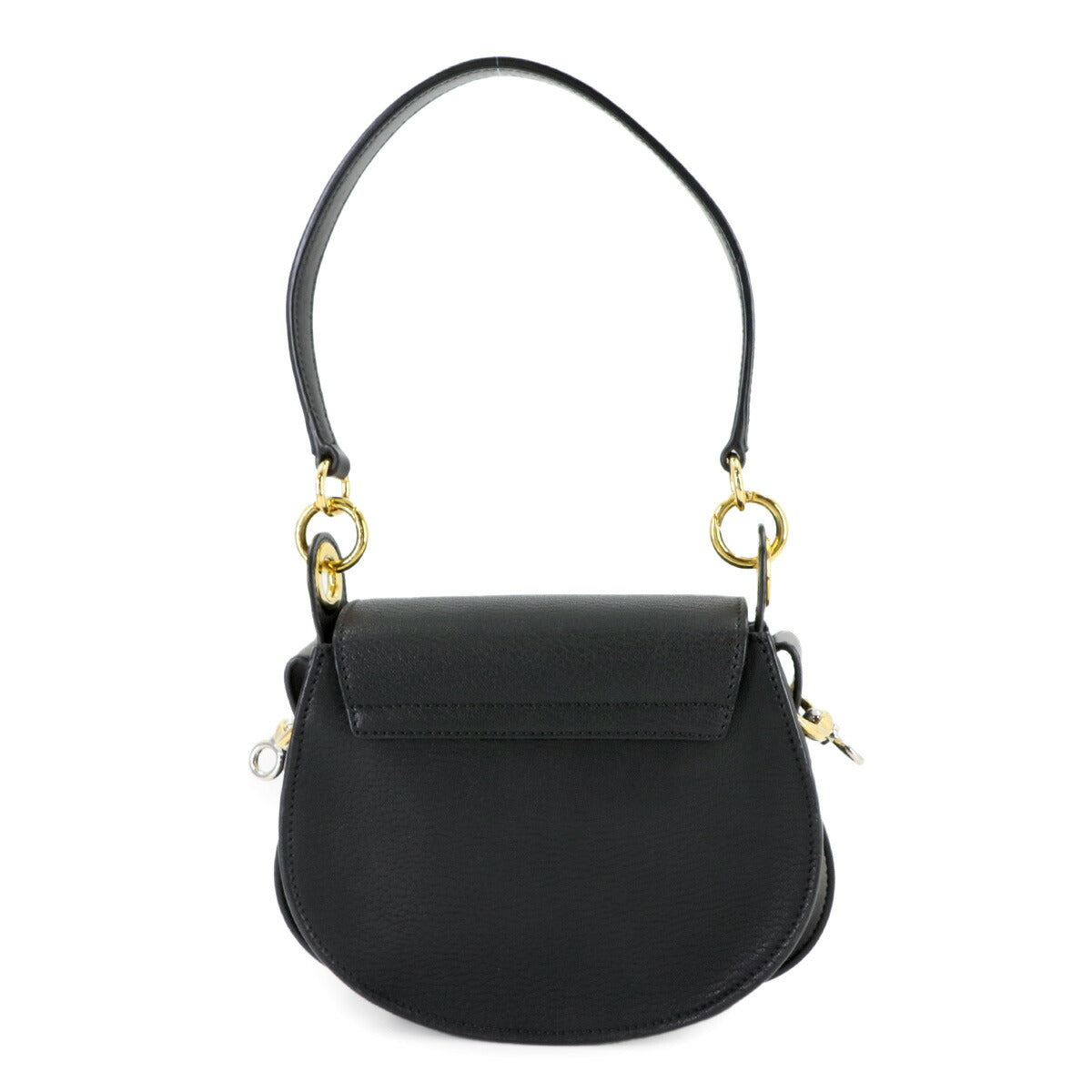 Tess Small 2way Hand Shoulder Bag Leather Black Purse