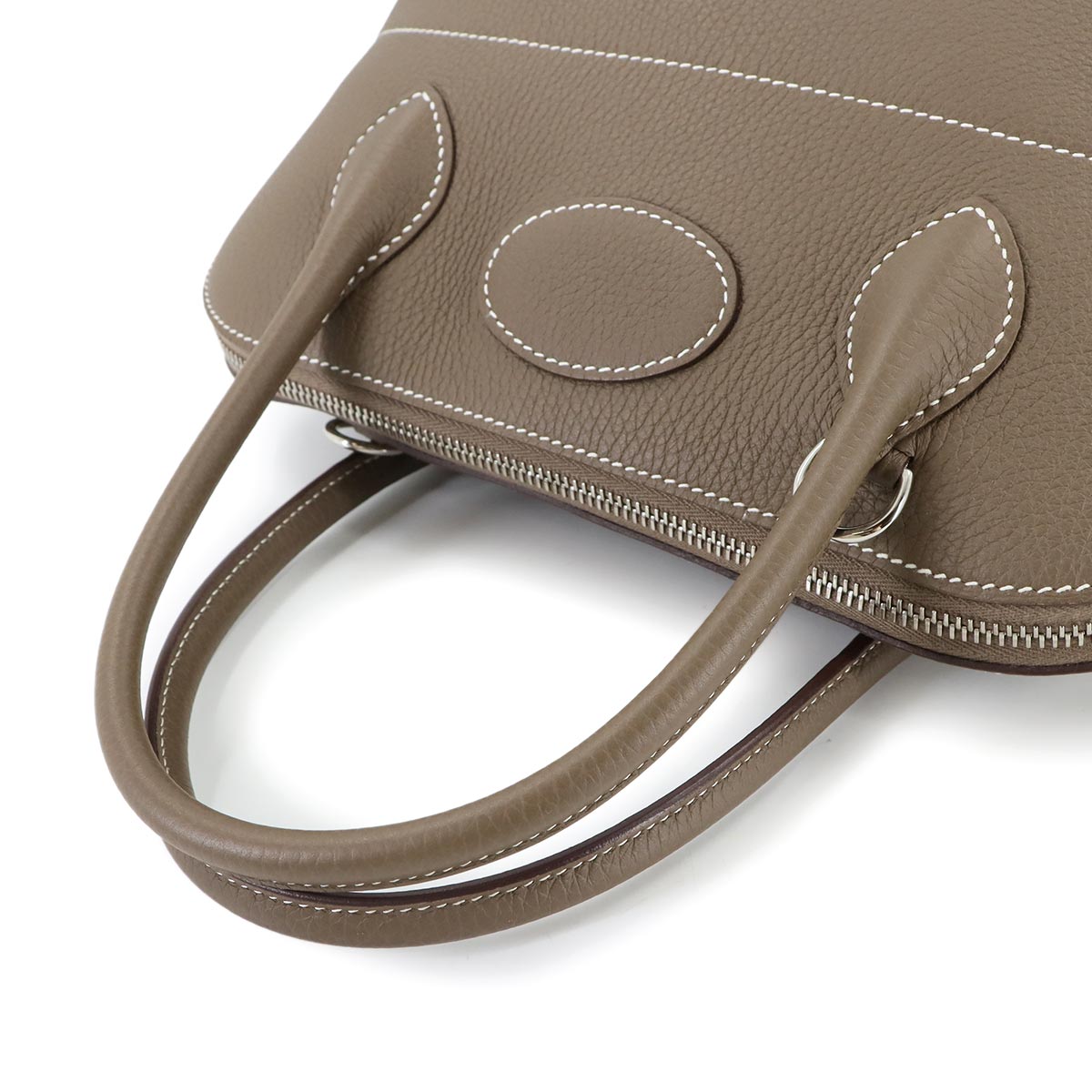 Bolide 31 2way Hand Shoulder Bag Taurillon Clemence Etoupe