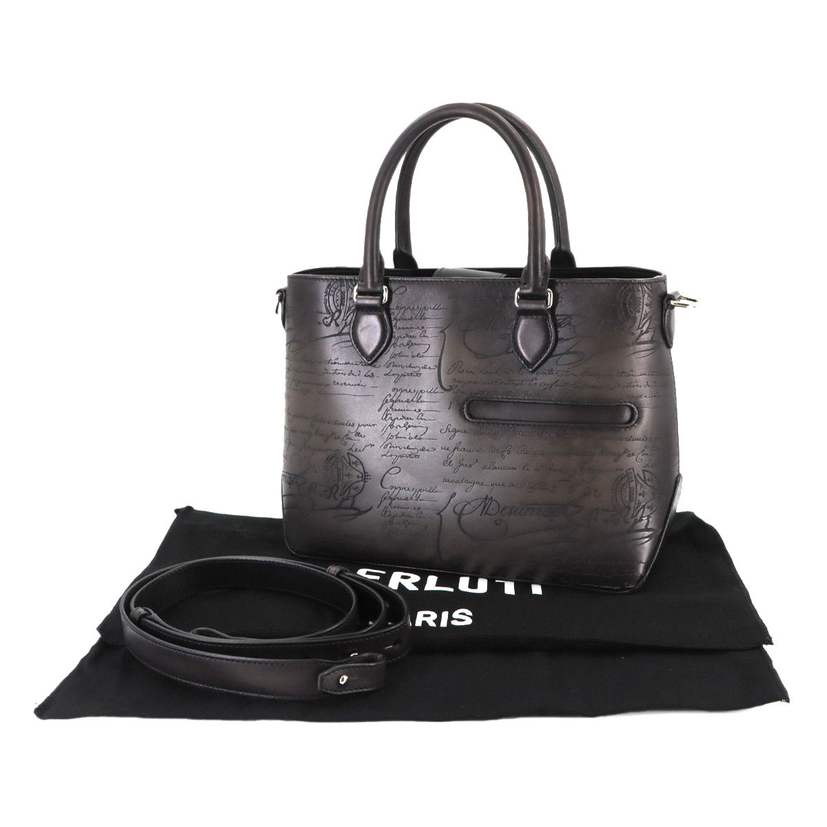 Calligraphy Toujours XS Tote Shoulder Bag Venezia Leather